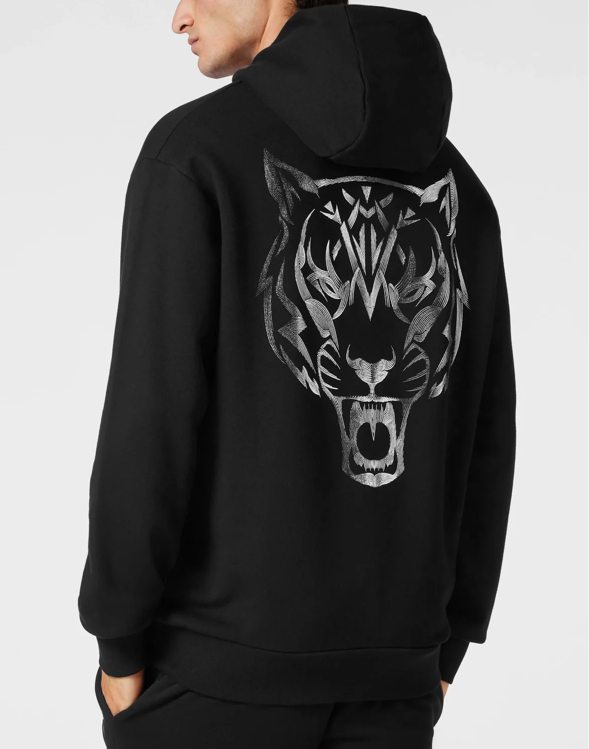 Hoodie sweatshirt Tiger, цвет: Черный