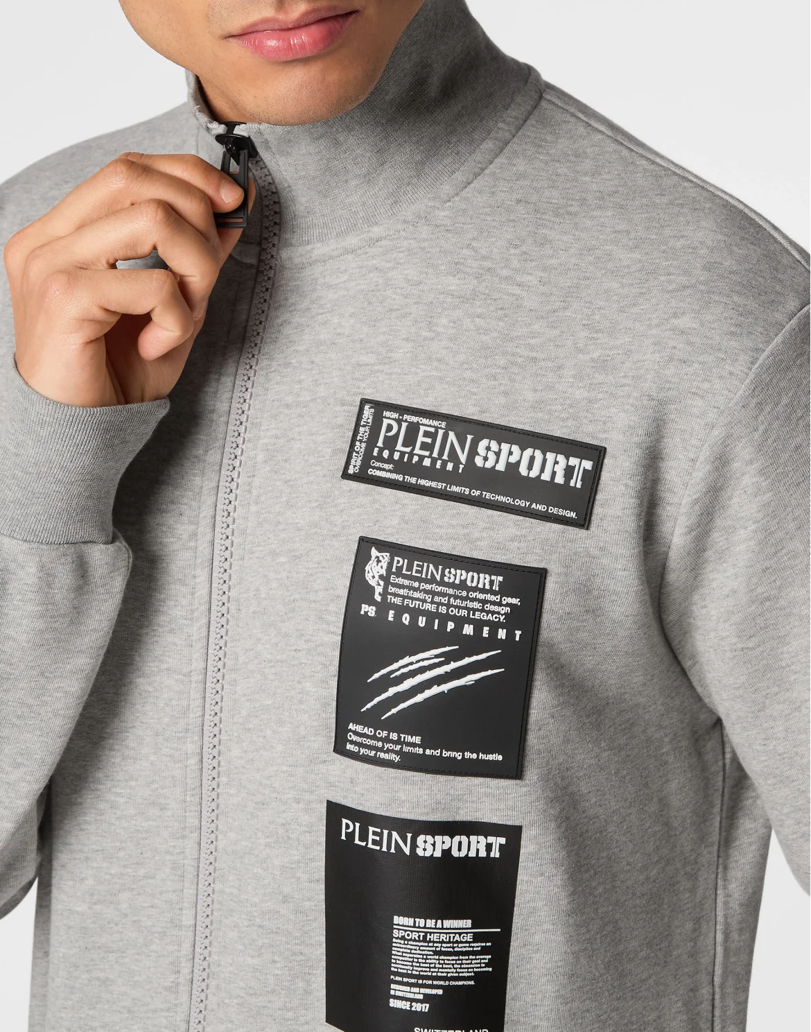 Jogging Jacket Scratch, цвет: Серый