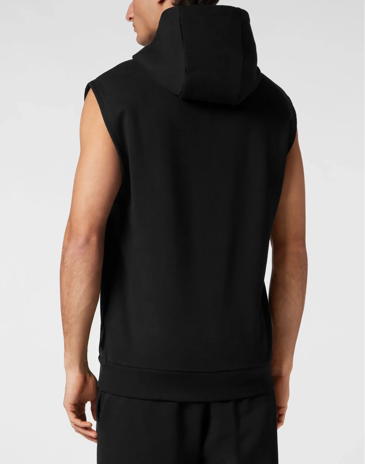 Sleeveless Hoodie sweatshirt Tiger, цвет: Черный