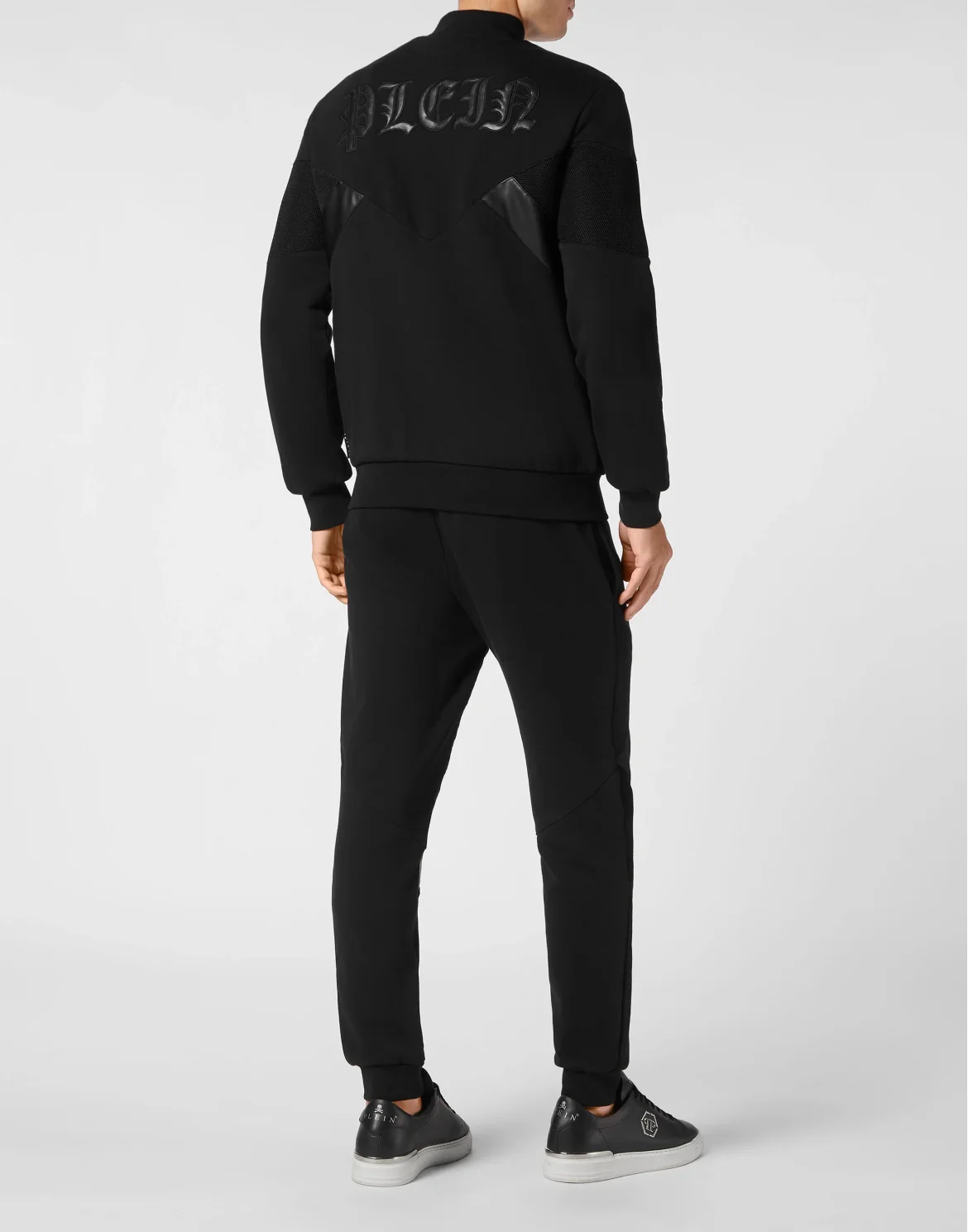 Jogging Tracksuit: Top/Trousers Gothic Plein, цвет: Черный