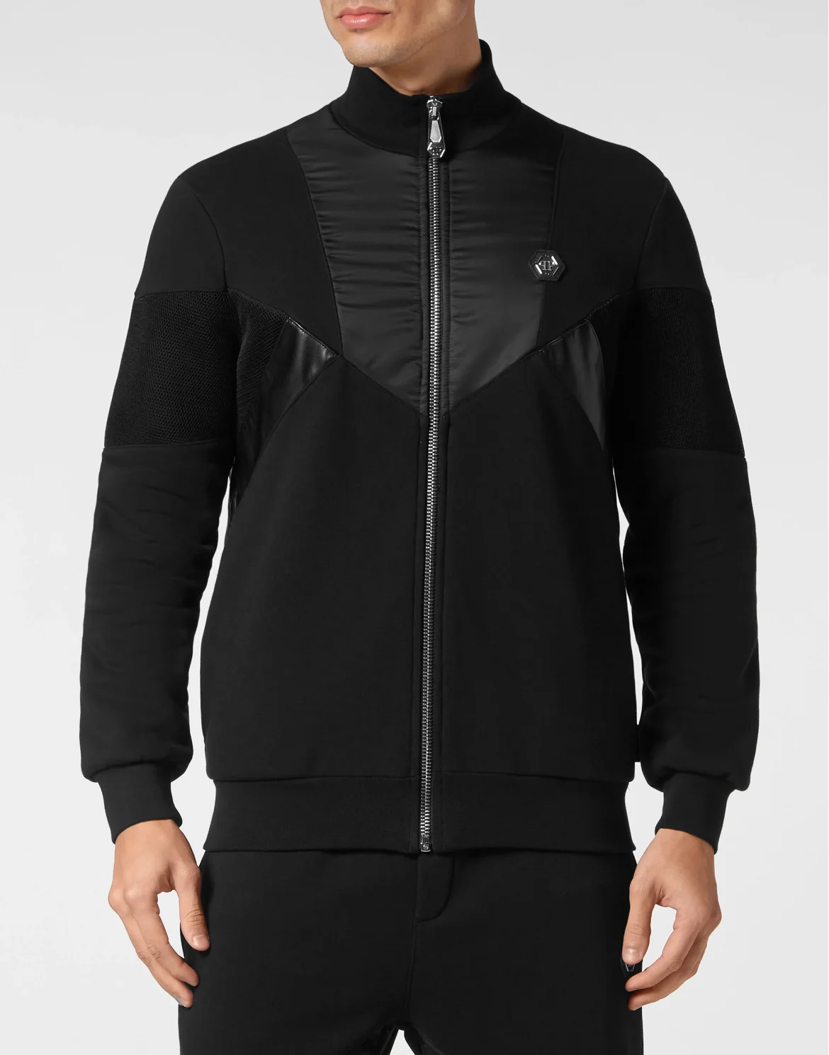 Jogging Tracksuit: Top/Trousers Gothic Plein, цвет: Черный