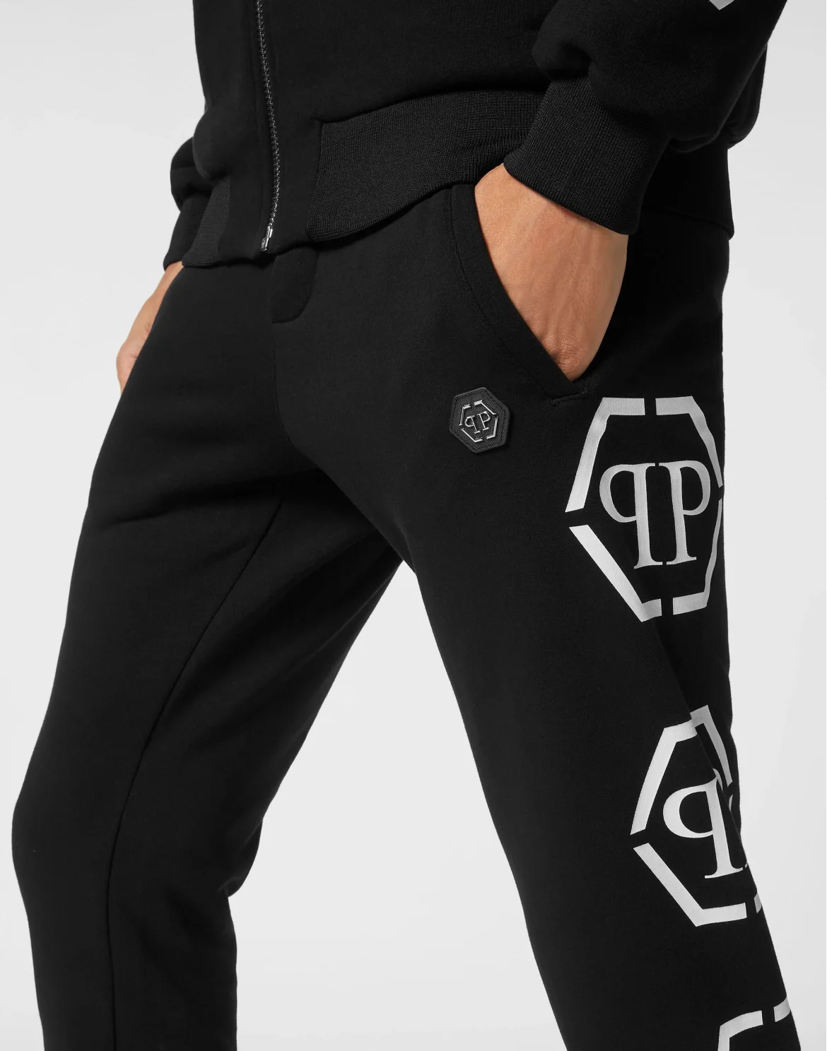 Jogging Set Monogram, цвет: Черный