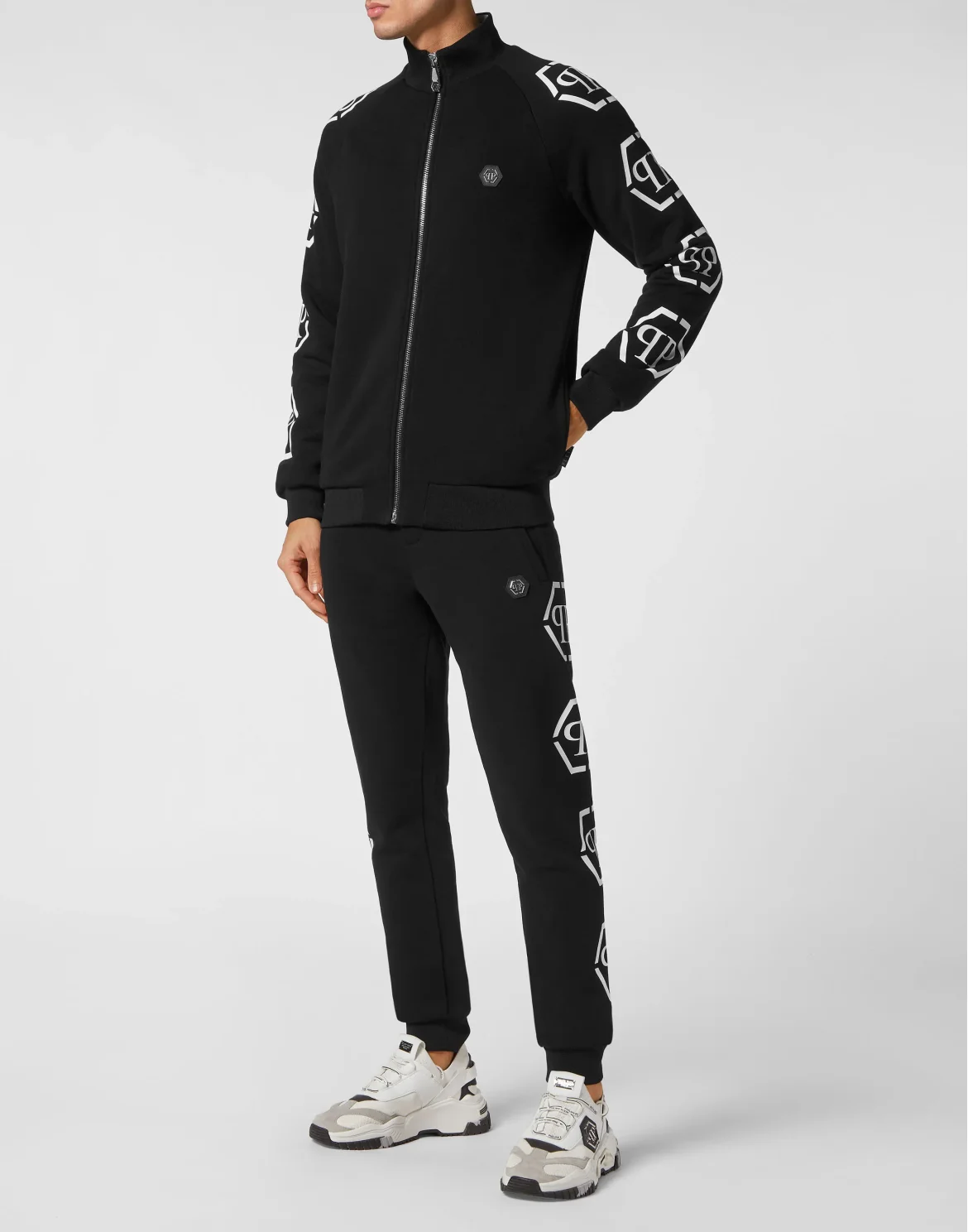 Jogging Set Monogram, цвет: Черный