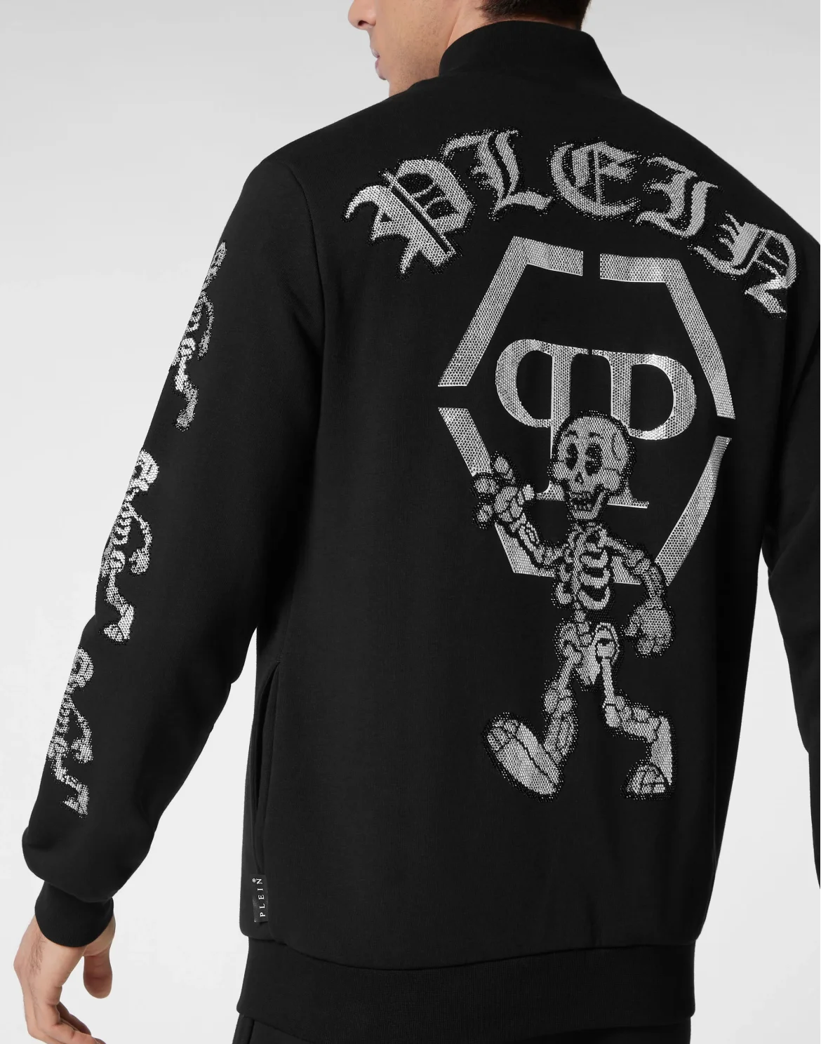 Jogging Set: Hoodie/Trousers Skeleton, цвет: Черный