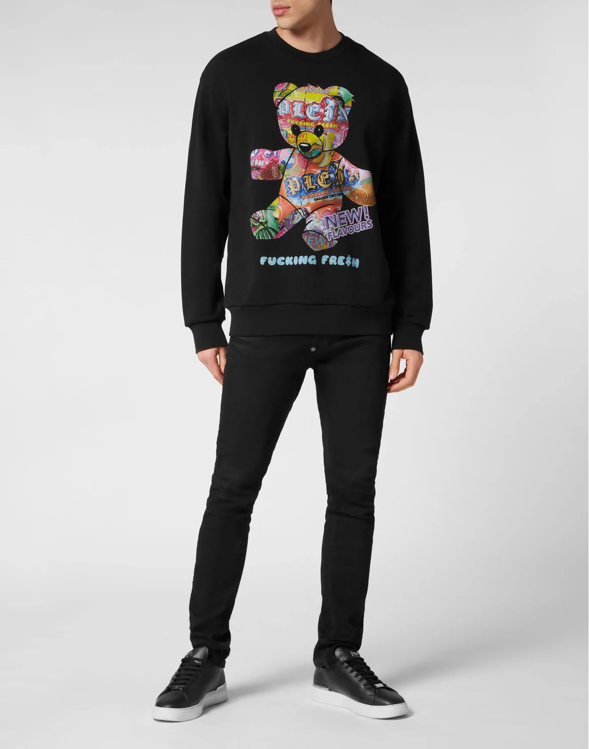 Roundneck Tutti Frutti, цвет: Черный