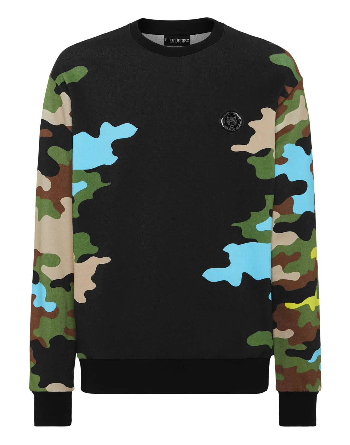 Sweatshirt LS Camouflage, цвет: Черный