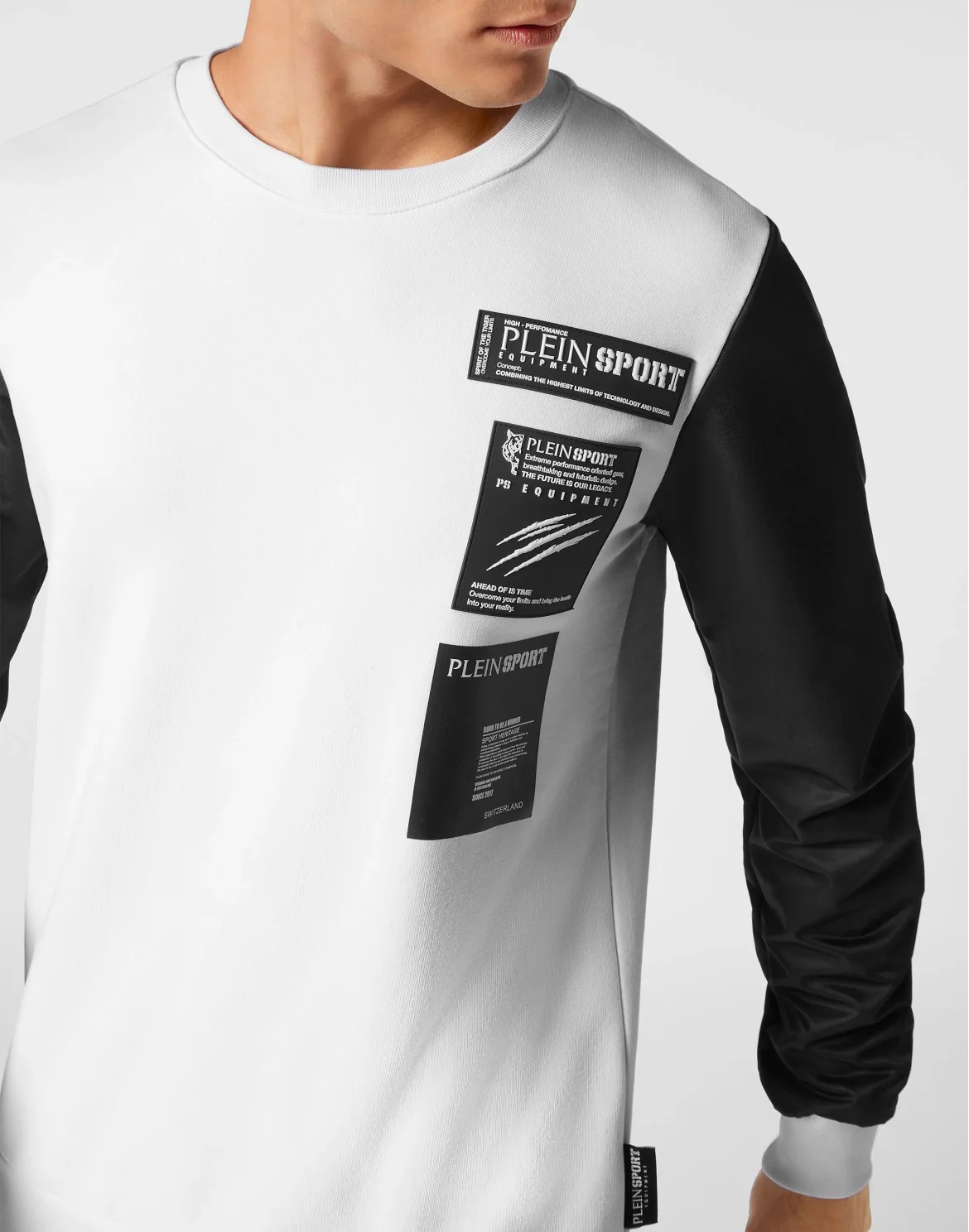 Sweatshirt LS Scratch, цвет: Белый