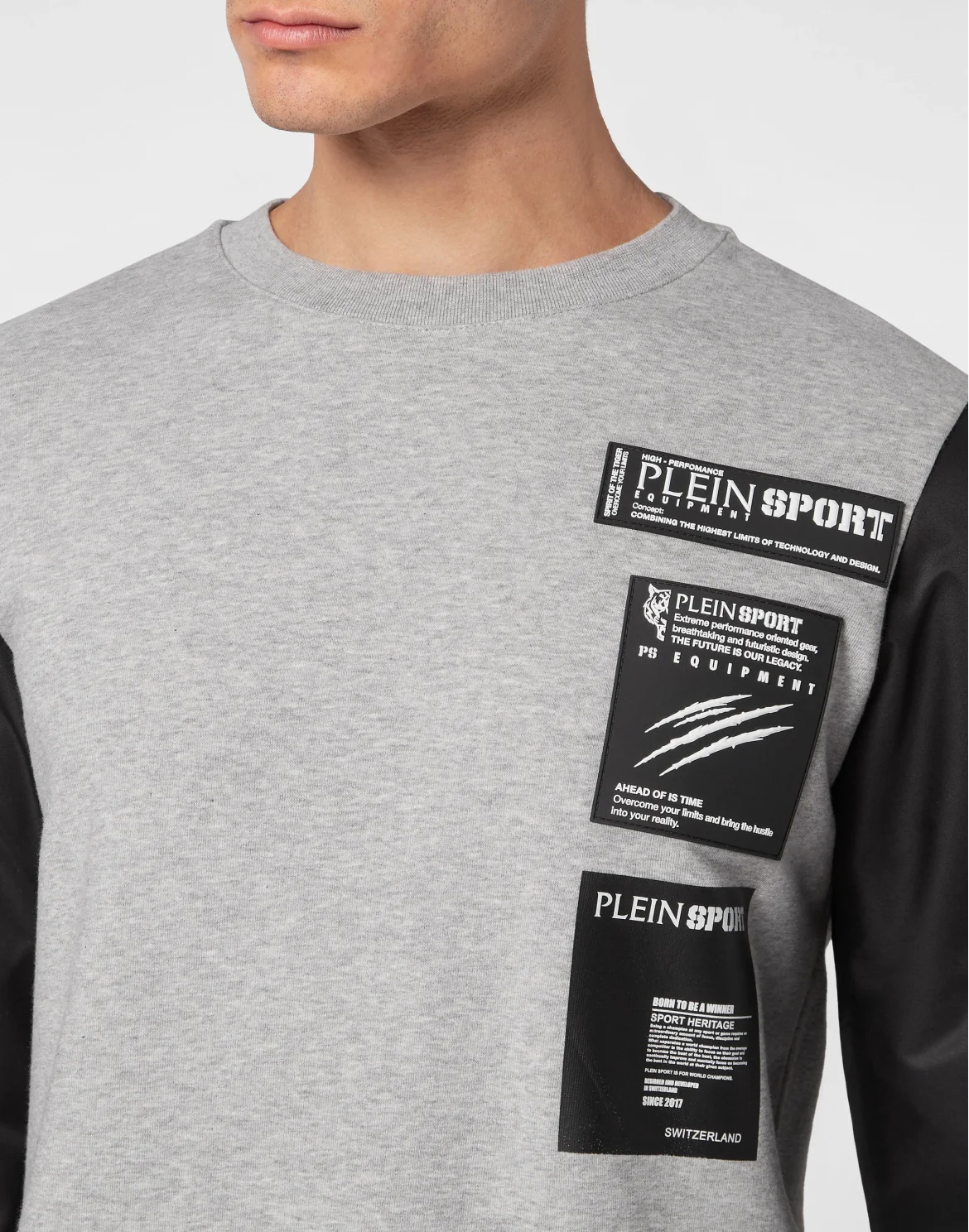 Sweatshirt LS Scratch, цвет: Серый