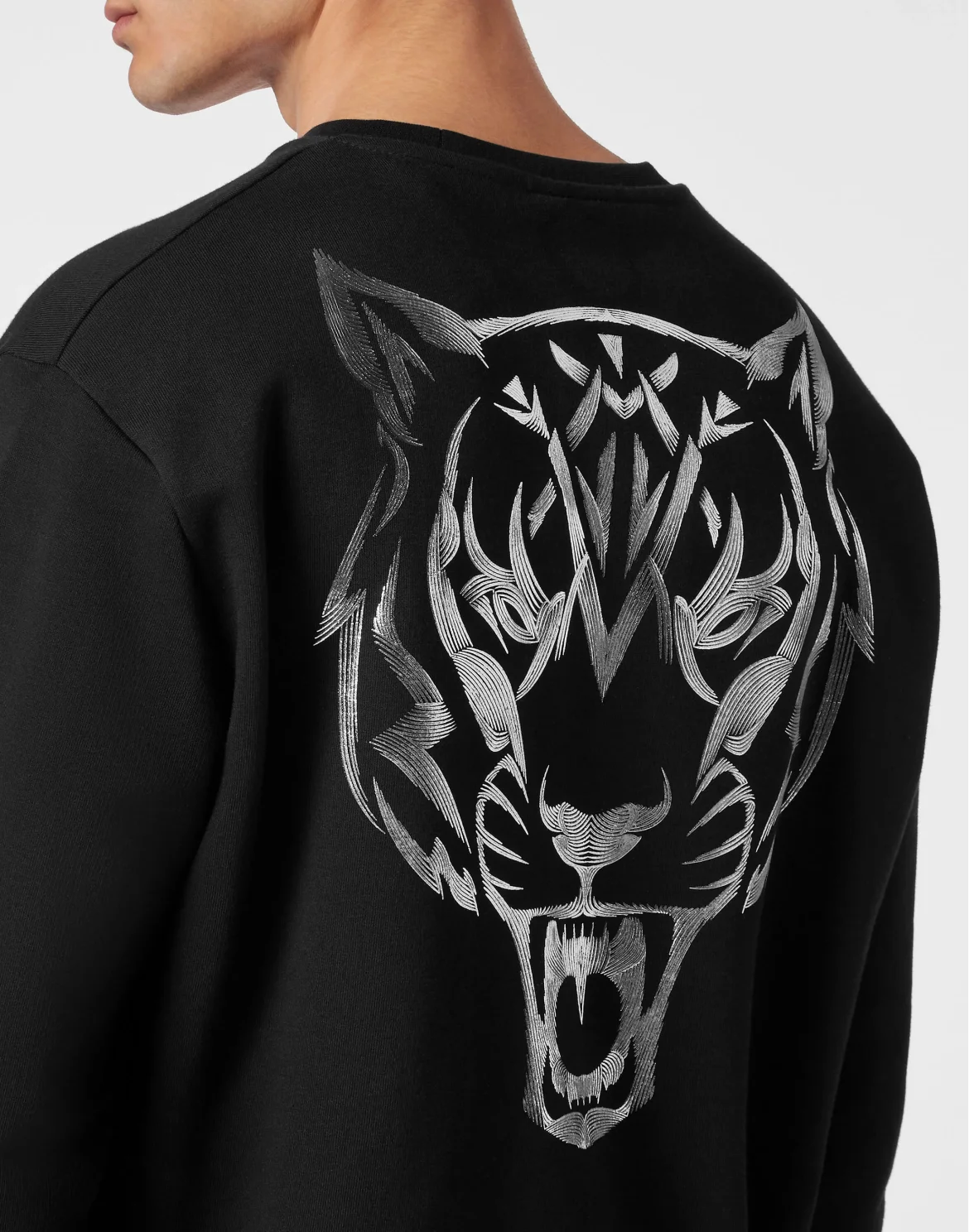 Sweatshirt LS Tiger, цвет: Черный
