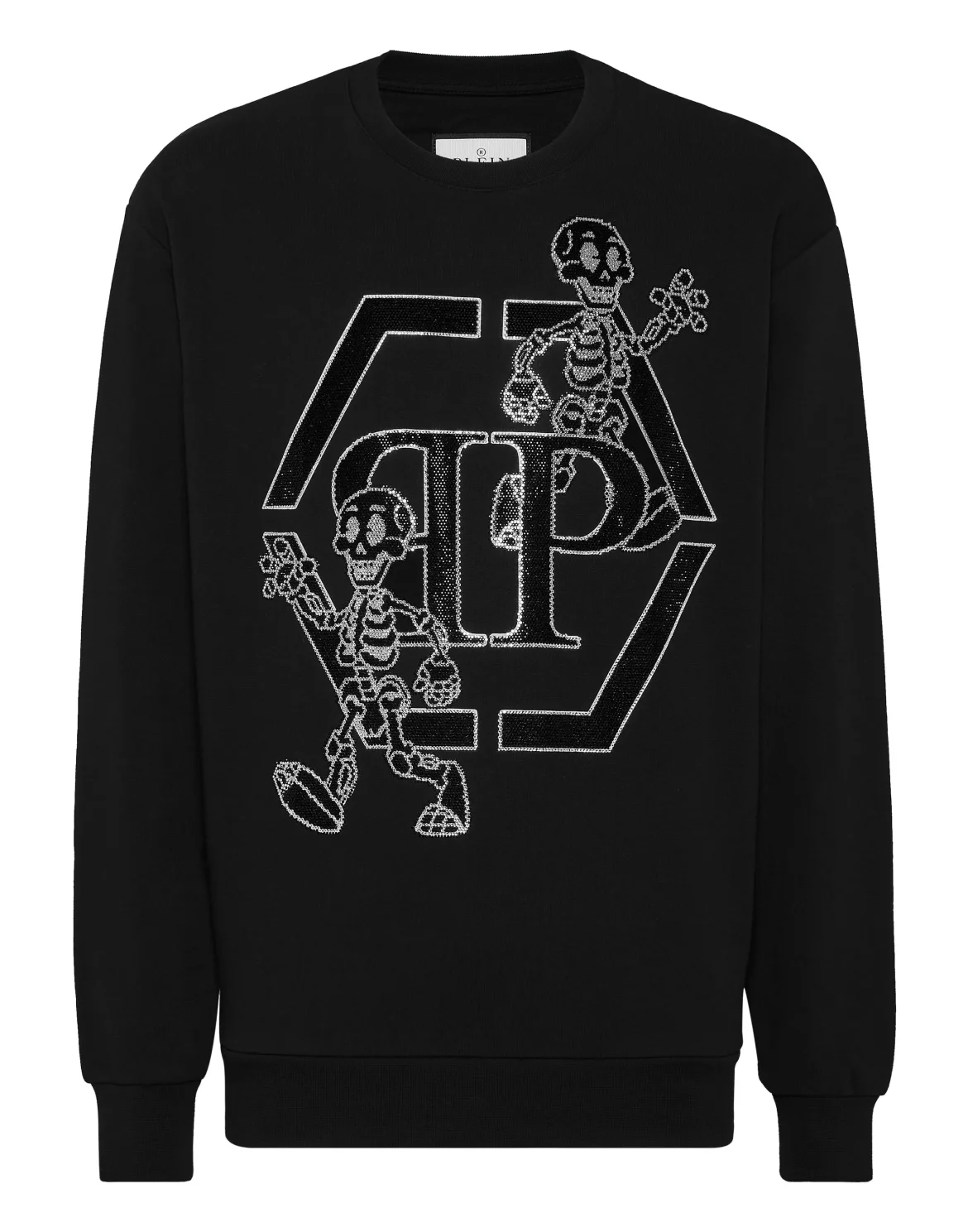 Sweatshirt LS Skeleton, цвет: Черный