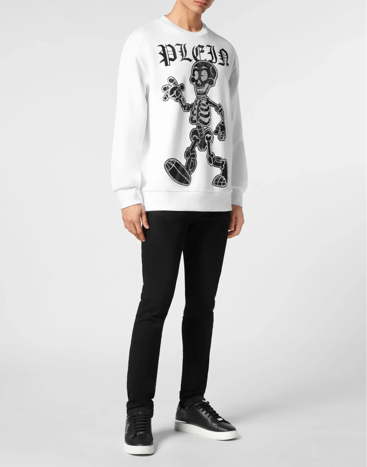 Sweatshirt LS Skeleton, цвет: Белый