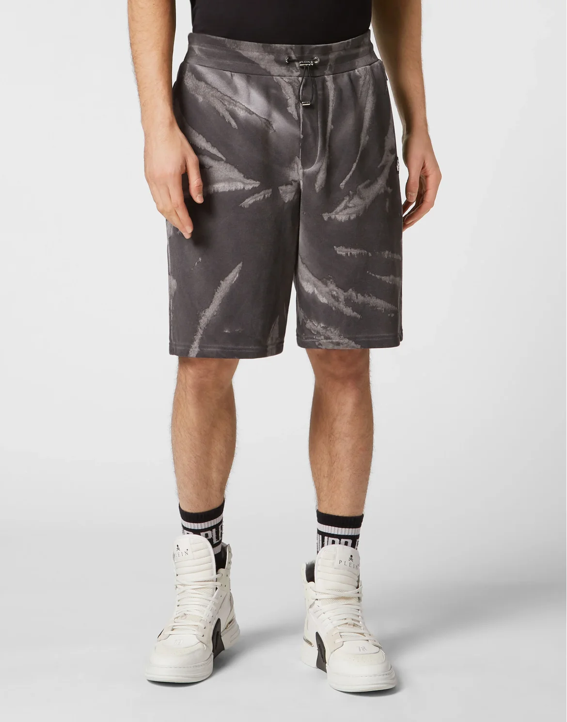 Tie-dye Shorts Tutti Frutti, цвет: Черный