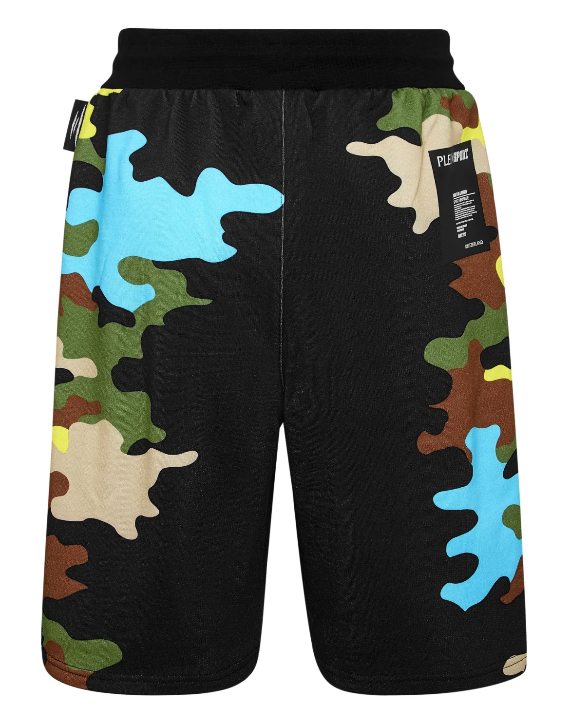 Jogging Shorts Camouflage, цвет: Черный