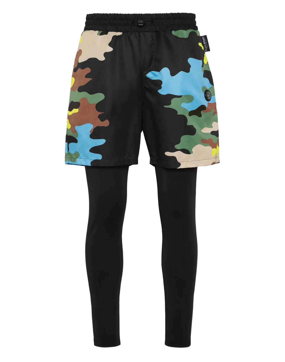 Running Pants Camouflage, цвет: Черный