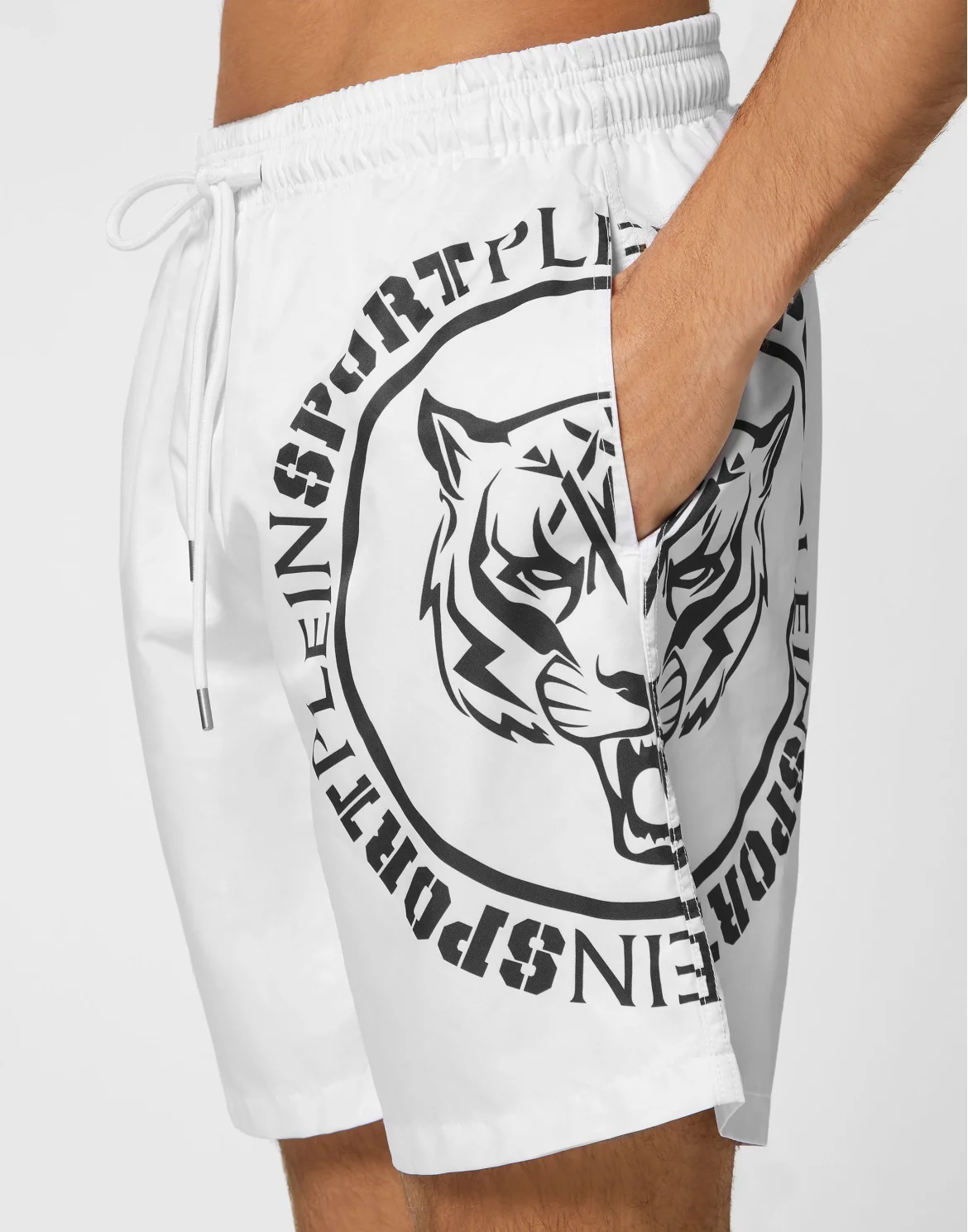 Swim-Trunks Carbon Tiger, цвет: Белый