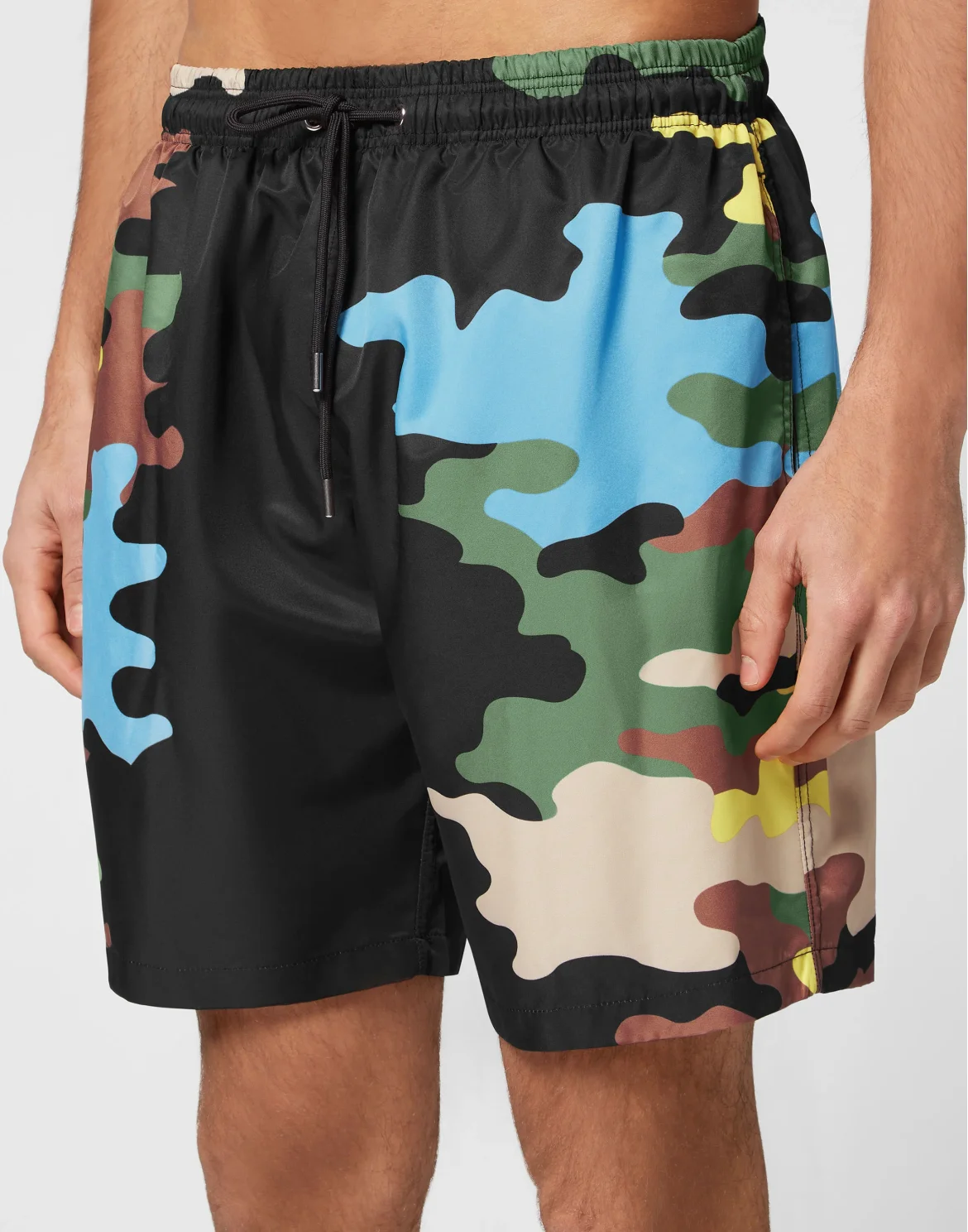 Swim-Trunks Camouflage, цвет: Черный