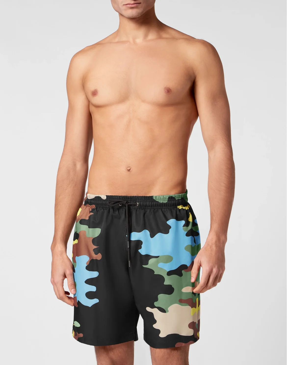 Swim-Trunks Camouflage, цвет: Черный