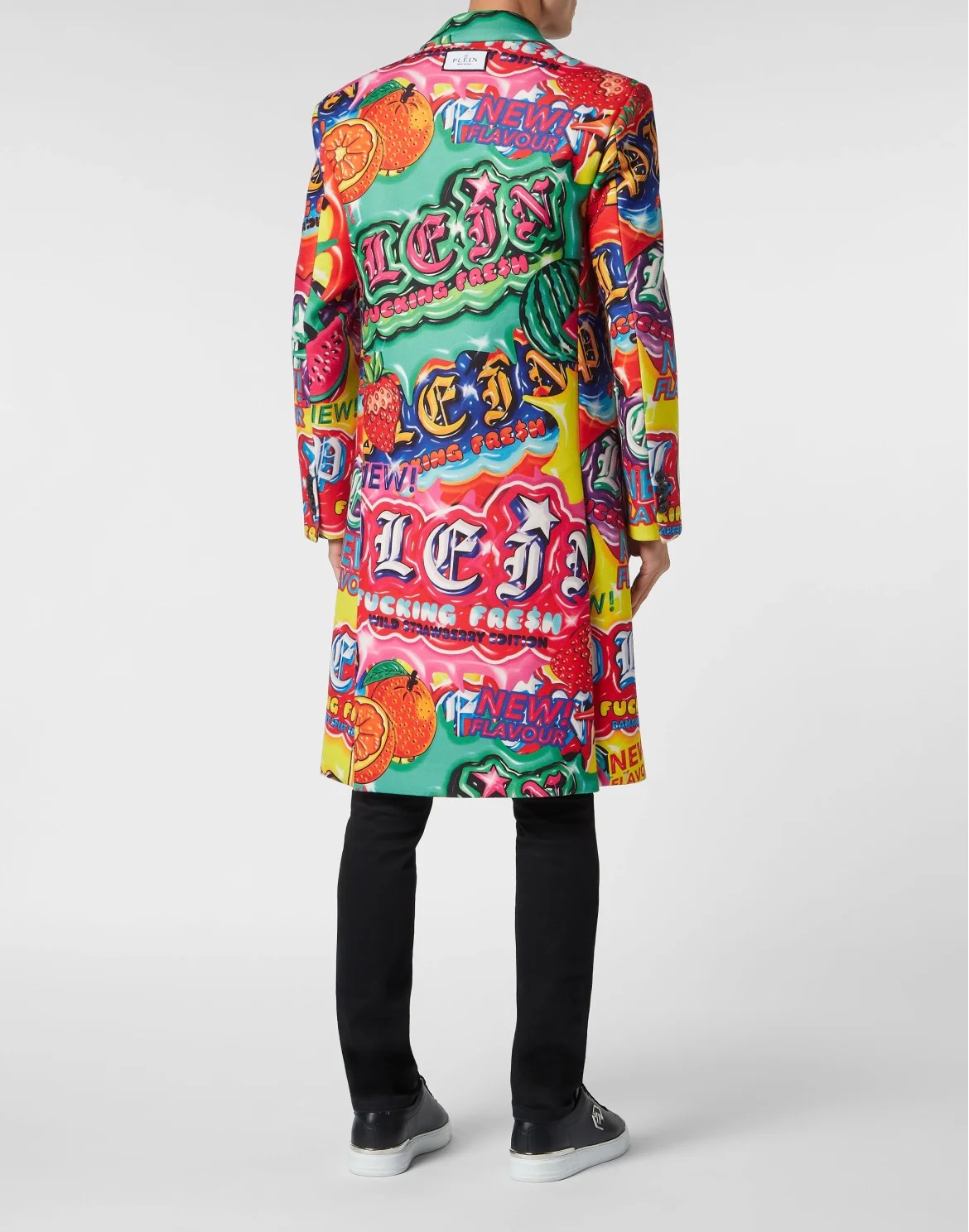 Wool Long Coat Tutti Frutti, цвет: Мультиколор