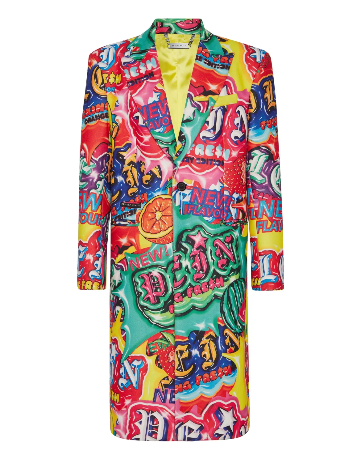 Wool Long Coat Tutti Frutti, цвет: Мультиколор