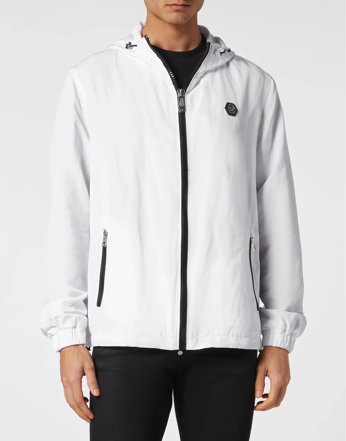 Nylon Windbreaker, цвет: Белый