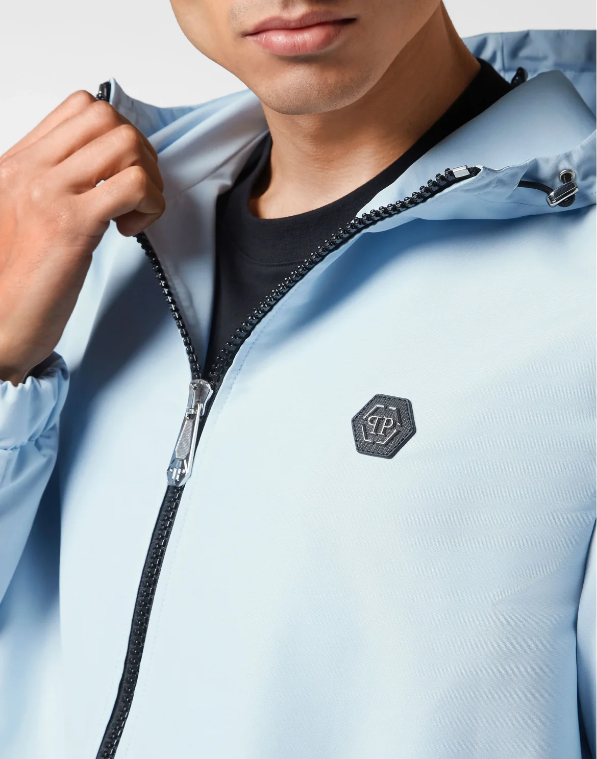 Nylon Windbreaker, цвет: Голубой