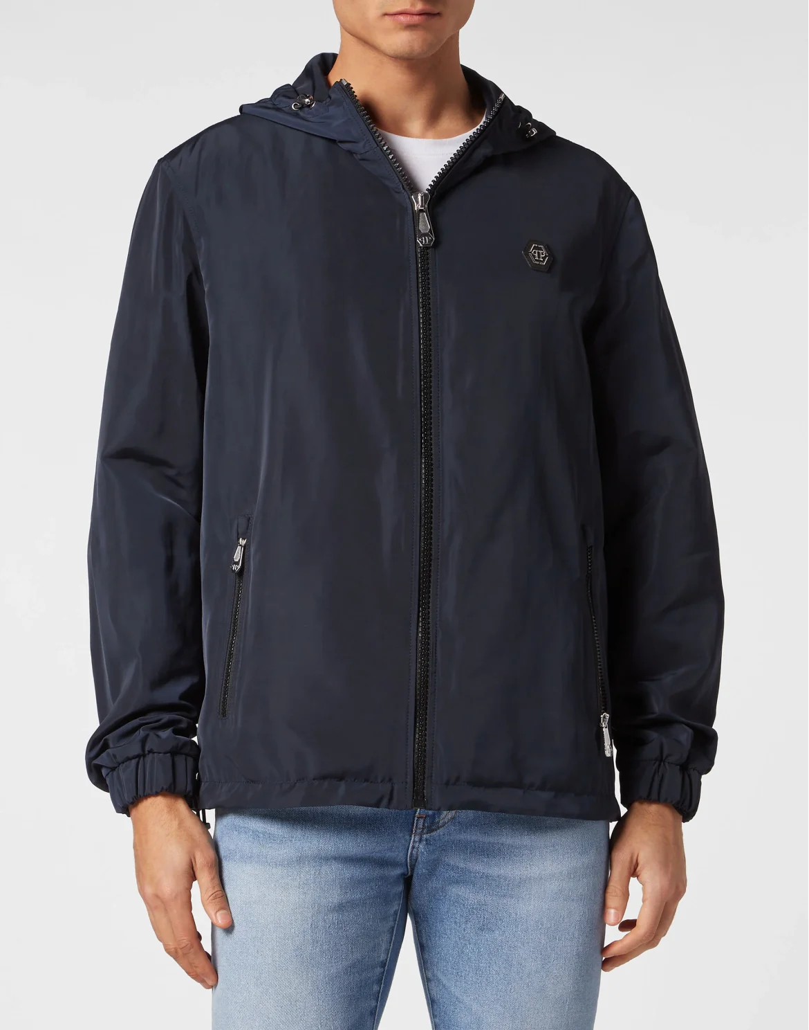 Nylon Windbreaker, цвет: Синий