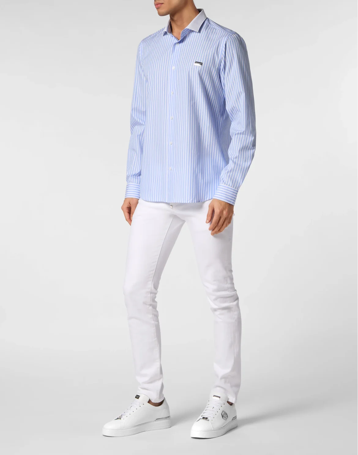 Stripped Shirt Sugar Daddy Skull&Bones, цвет: Синий