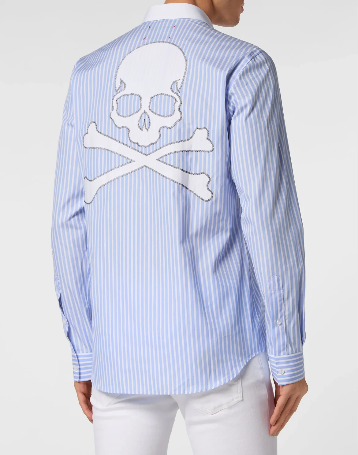 Stripped Shirt Sugar Daddy Skull&Bones, цвет: Синий