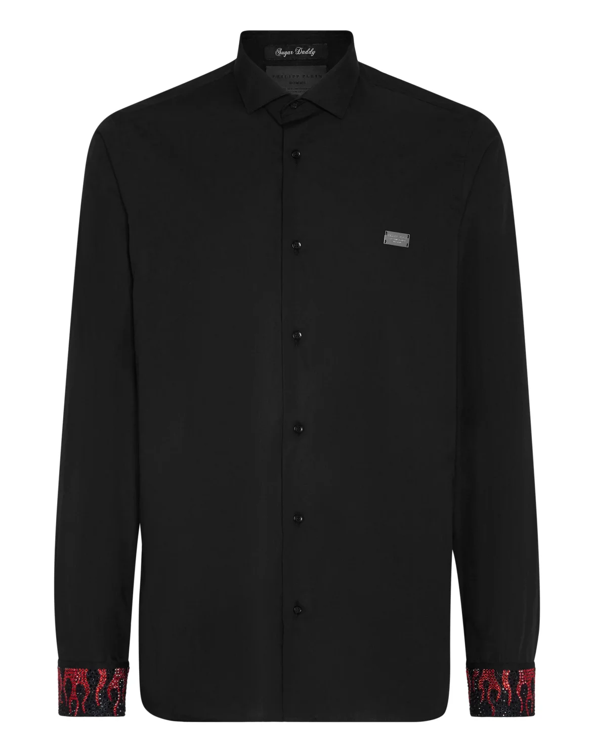 Shirt Sugar daddy Flame, цвет: Черный