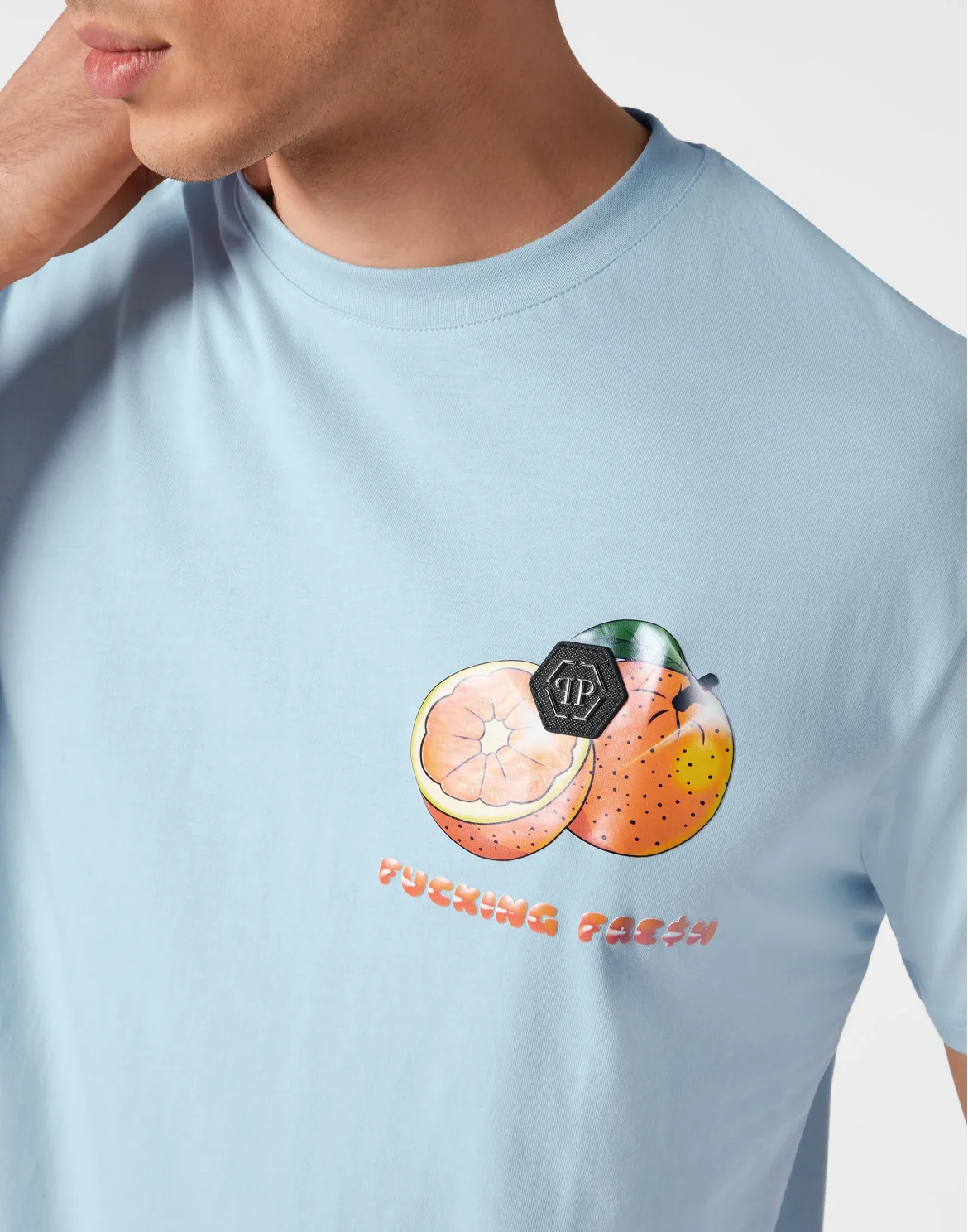 T-shirt Round Neck SS Tutti Frutti, цвет: Голубой