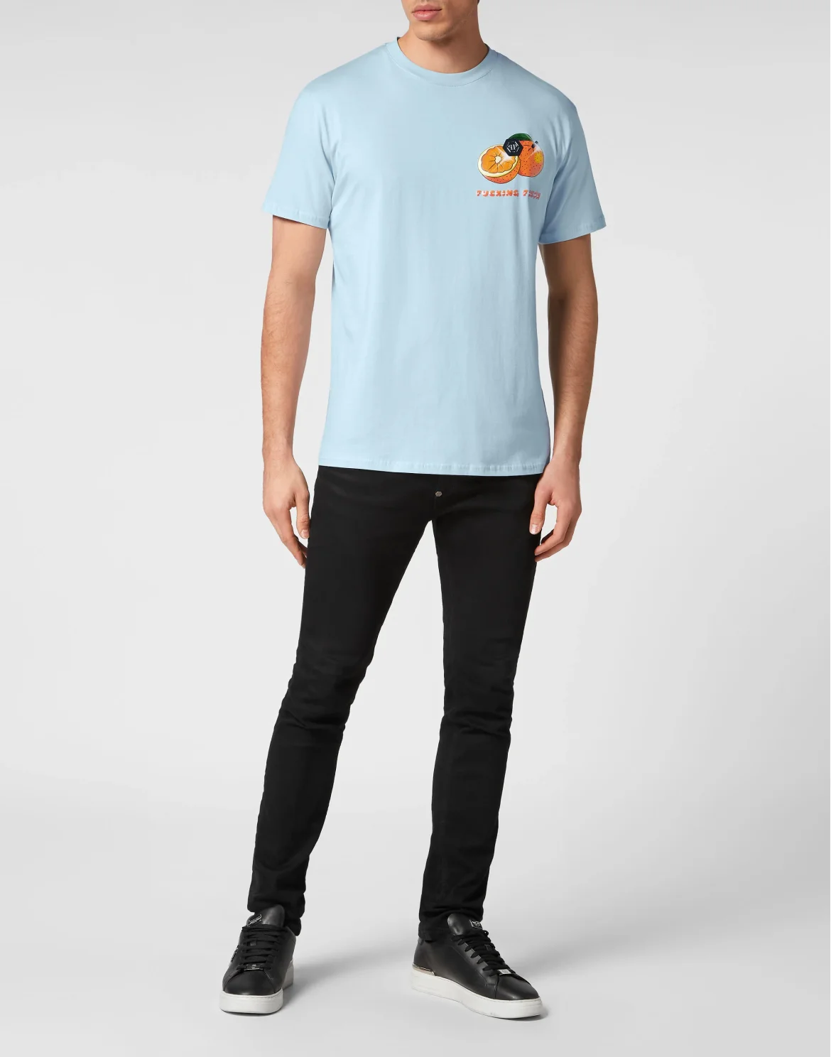 T-shirt Round Neck SS Tutti Frutti, цвет: Голубой