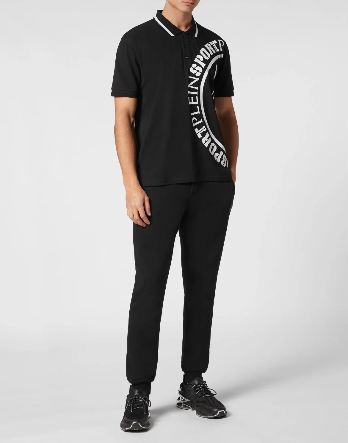 Polo Shirt Carbon Tiger, цвет: Черный