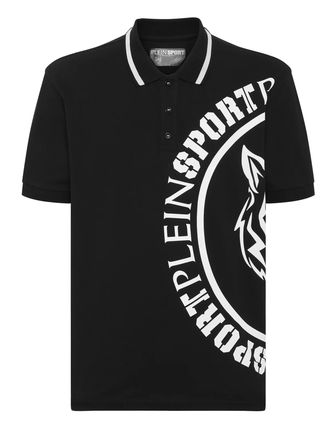 Polo Shirt Carbon Tiger, цвет: Черный
