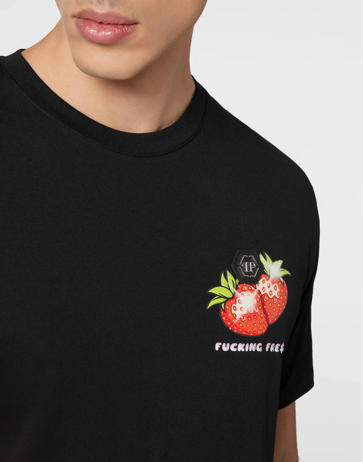 T-shirt Round neck SS Tutti Frutti, цвет: Черный