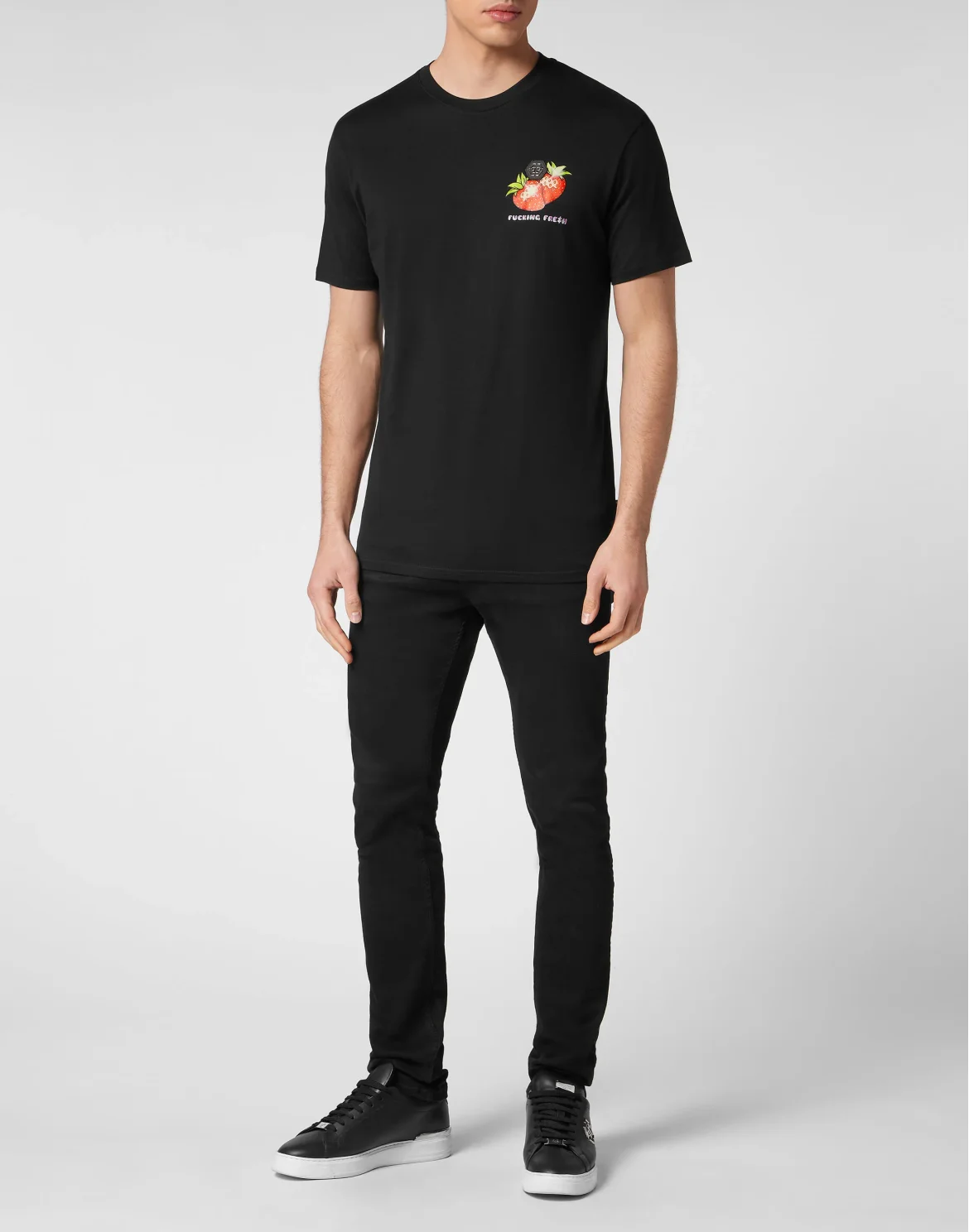 T-shirt Round neck SS Tutti Frutti, цвет: Черный