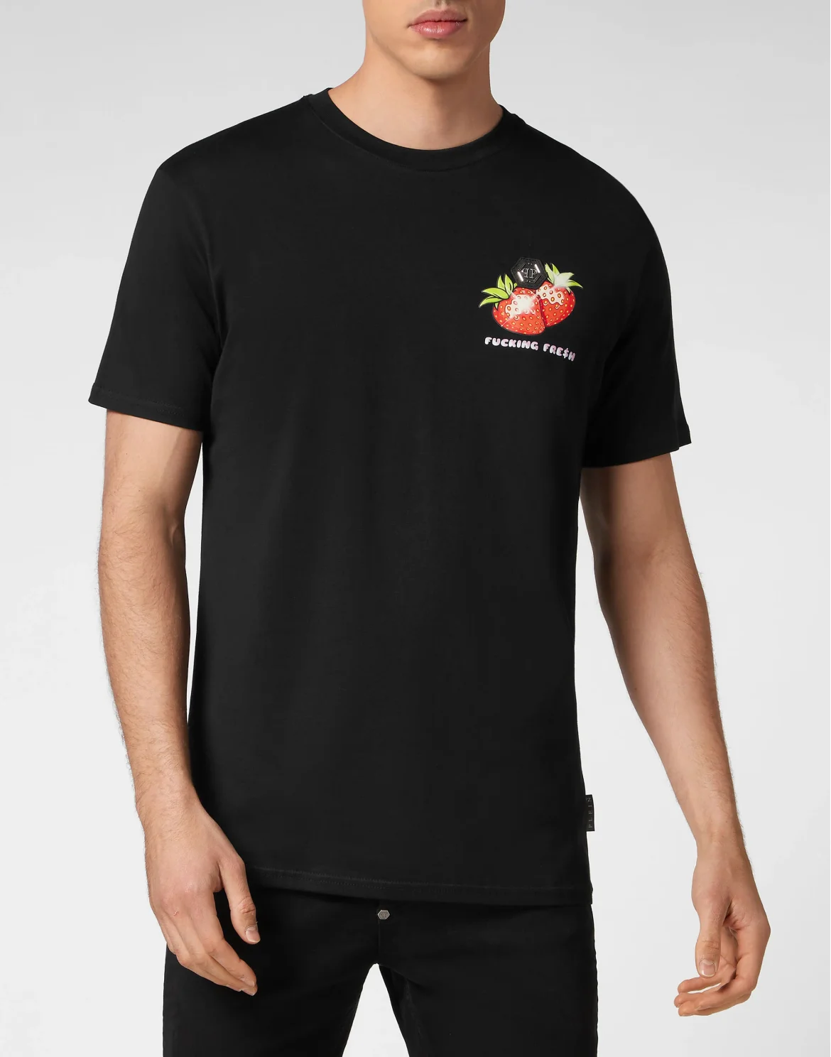 T-shirt Round neck SS Tutti Frutti, цвет: Черный