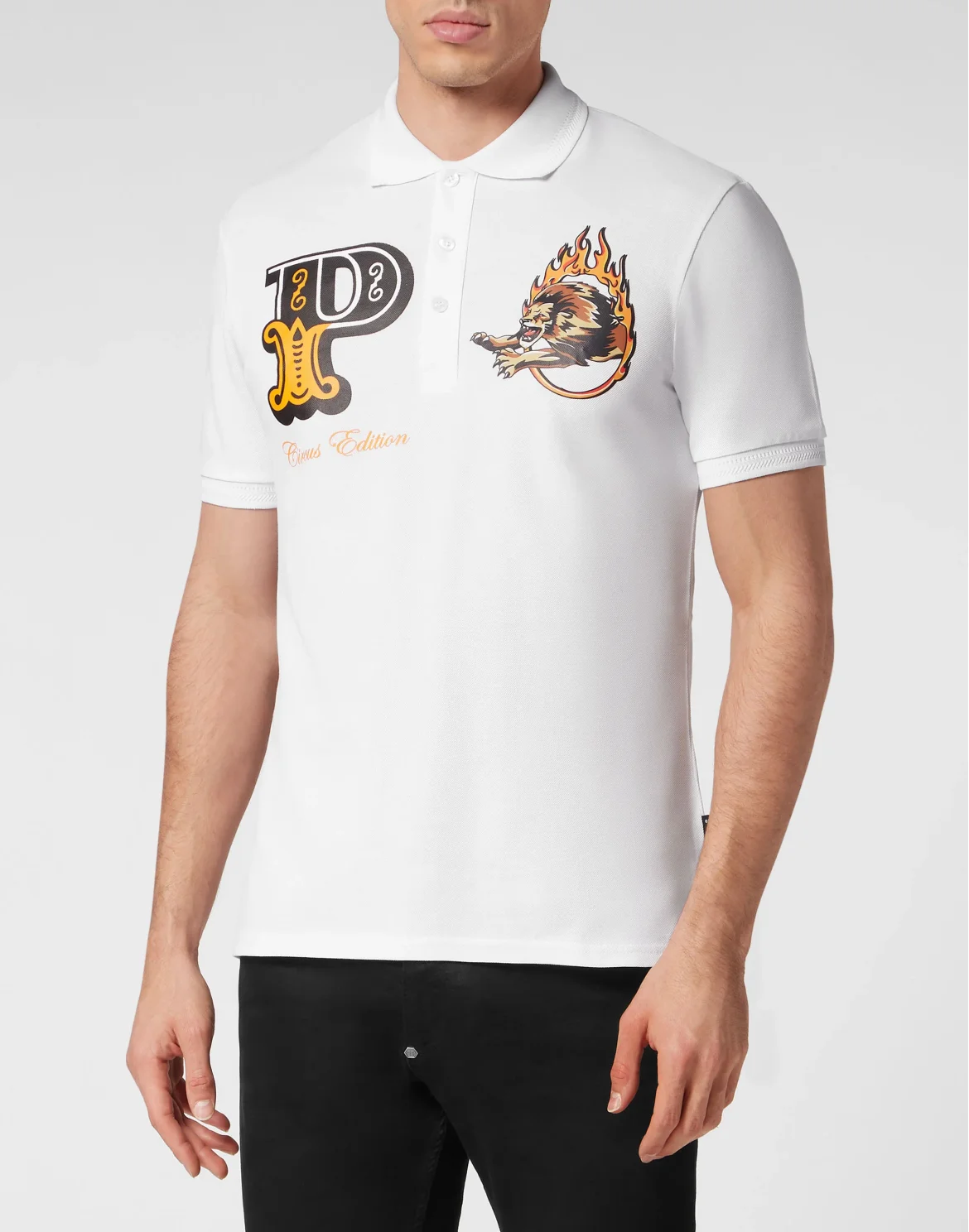 Piquet Polo Lion Circus, цвет: Белый