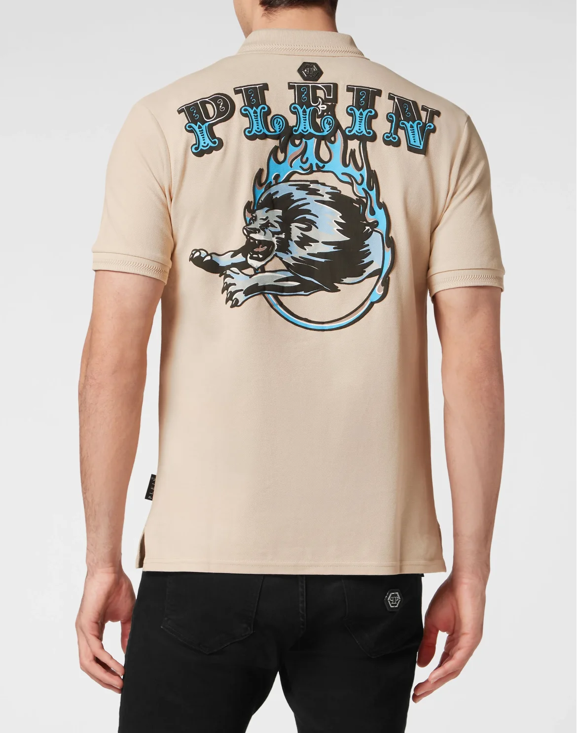 Piquet Polo Lion Circus, цвет: Бежевый