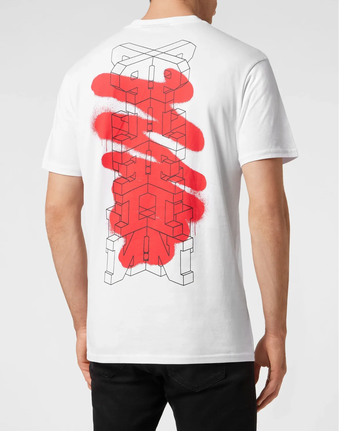 T-shirt Round Neck SS Wire Frame, цвет: Белый