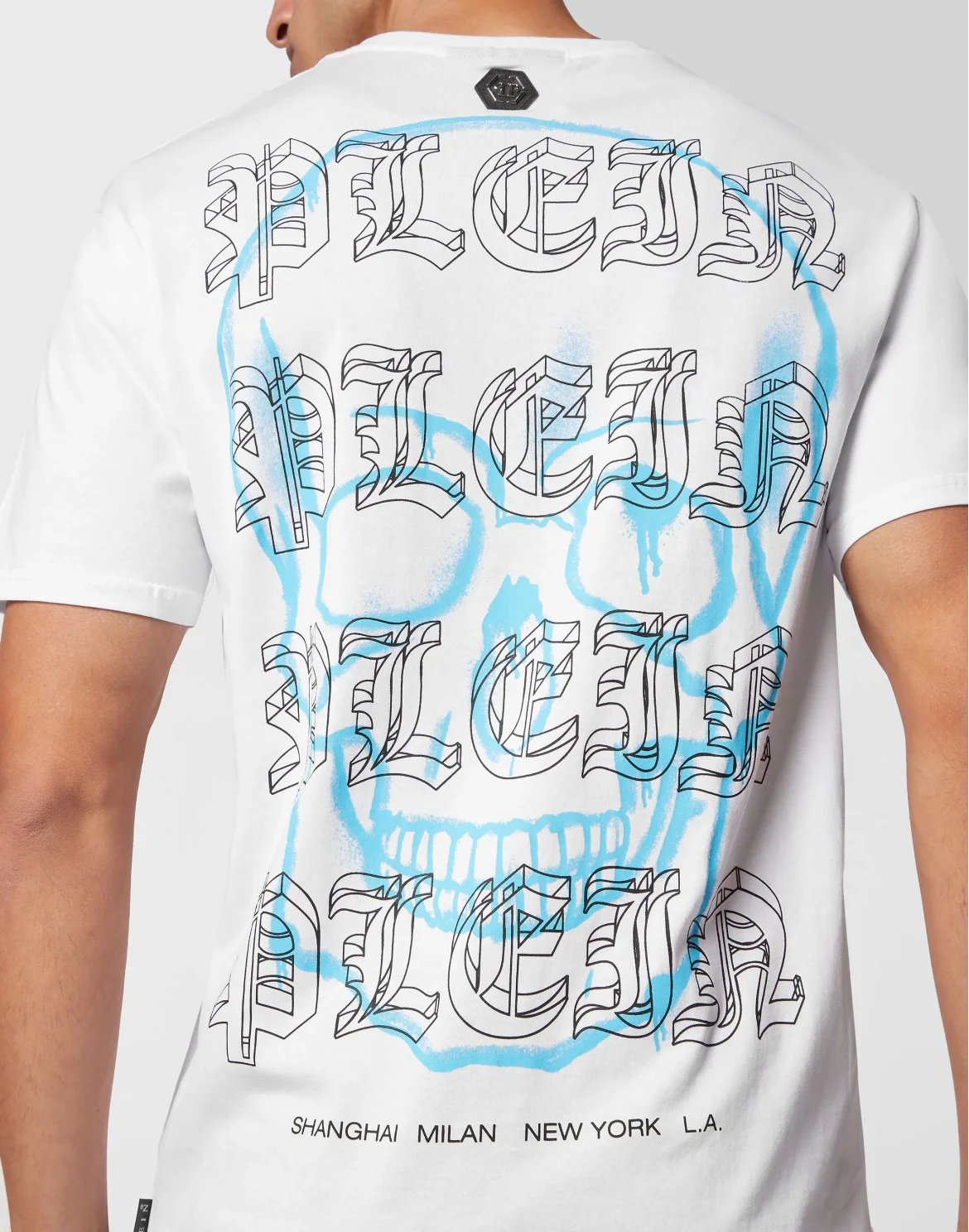 T-shirt Round Neck SS Wire Frame, цвет: Белый