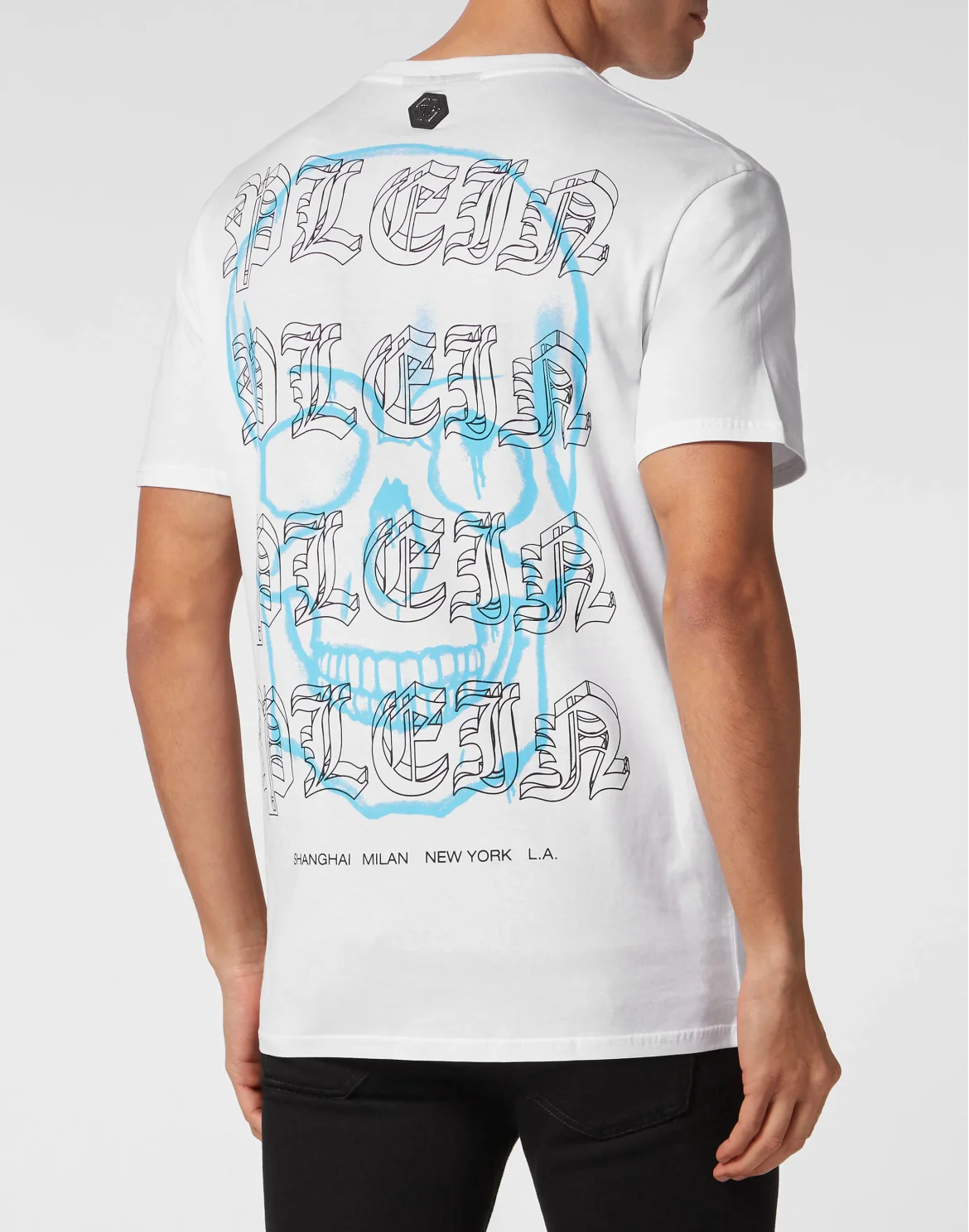 T-shirt Round Neck SS Wire Frame, цвет: Белый