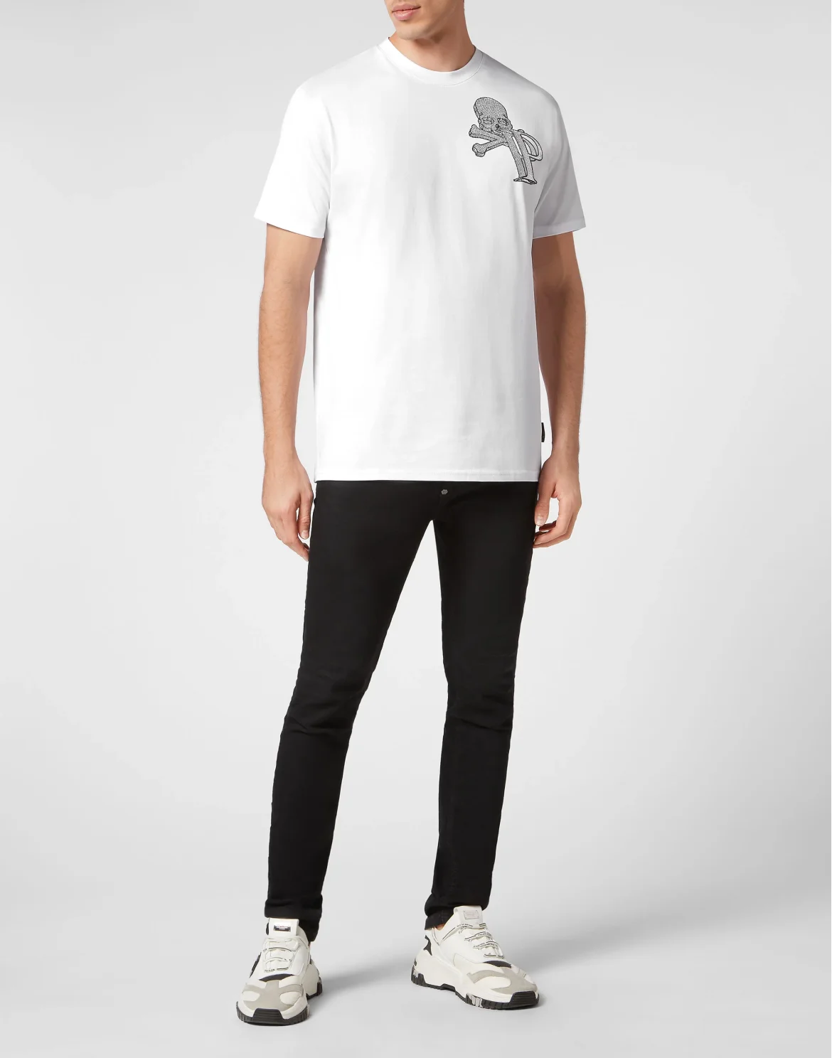 T-shirt Round Neck SS Wire Frame, цвет: Белый