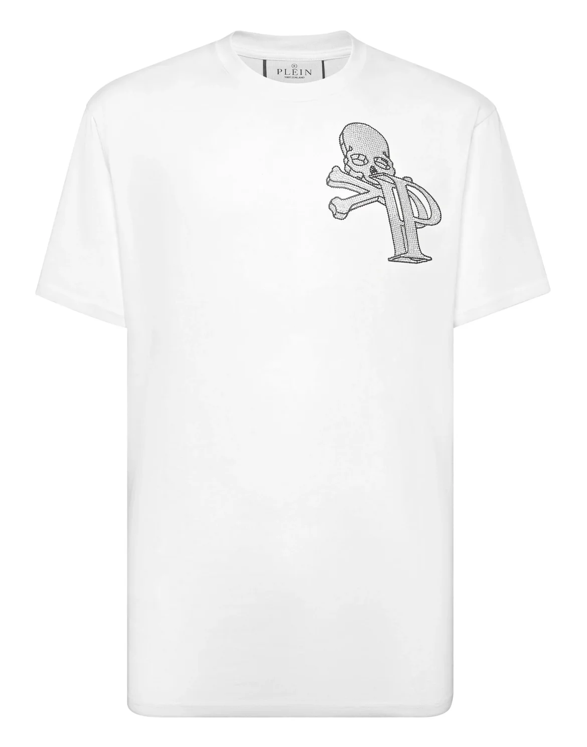 T-shirt Round Neck SS Wire Frame, цвет: Белый