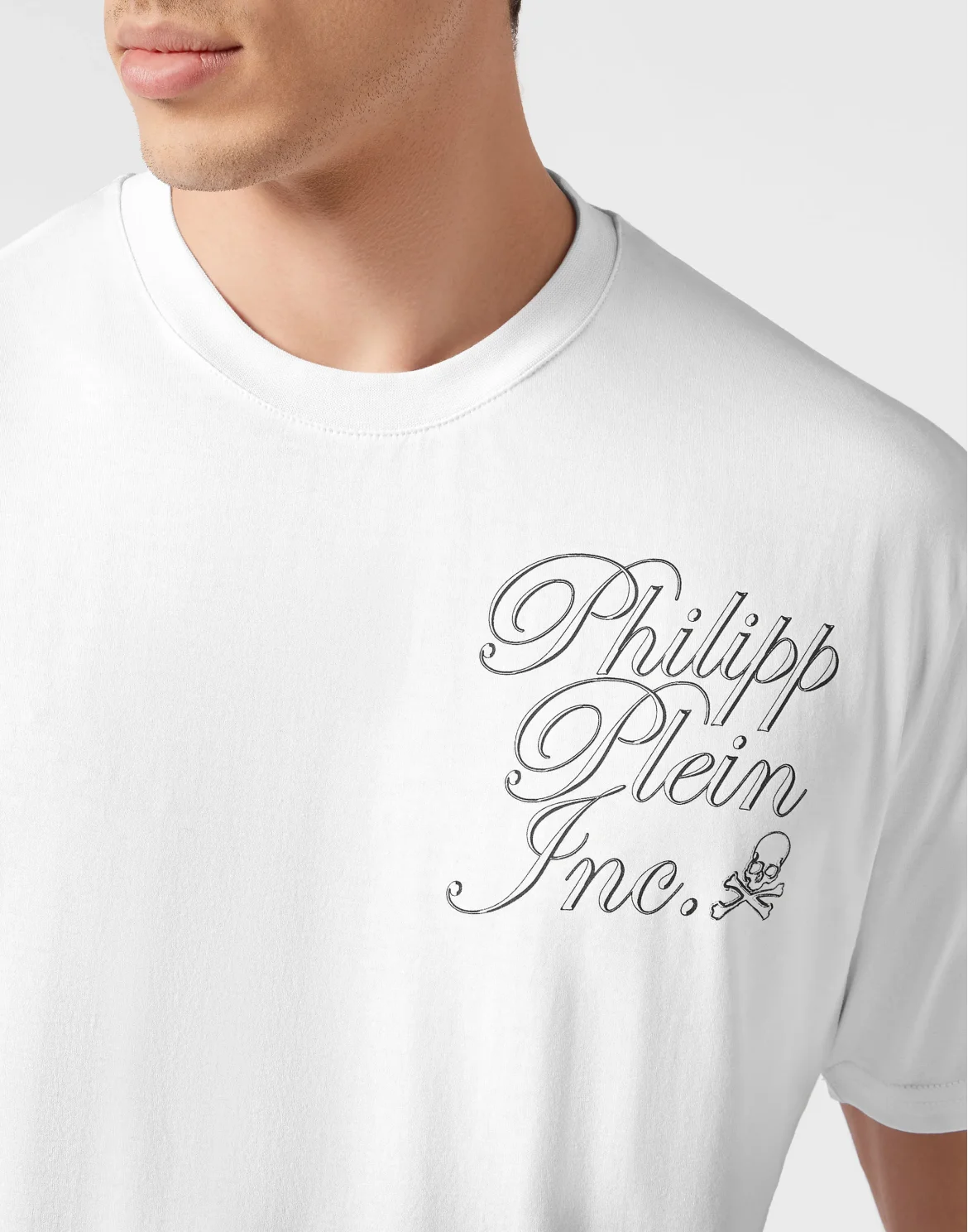 T-shirt Round Neck SS Philipp Plein TM, цвет: Белый