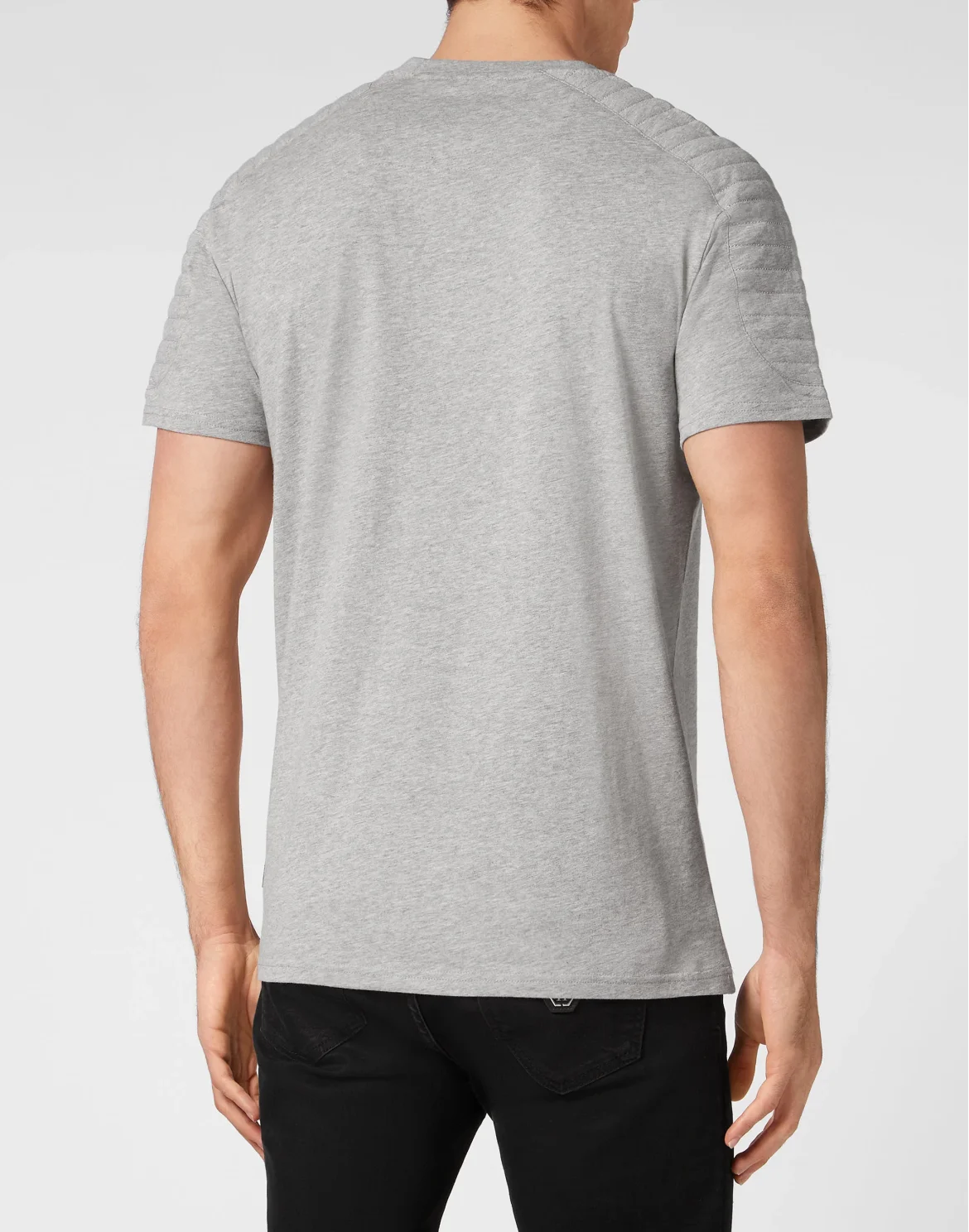 T-shirt Round Neck SS Cuts, цвет: Серый