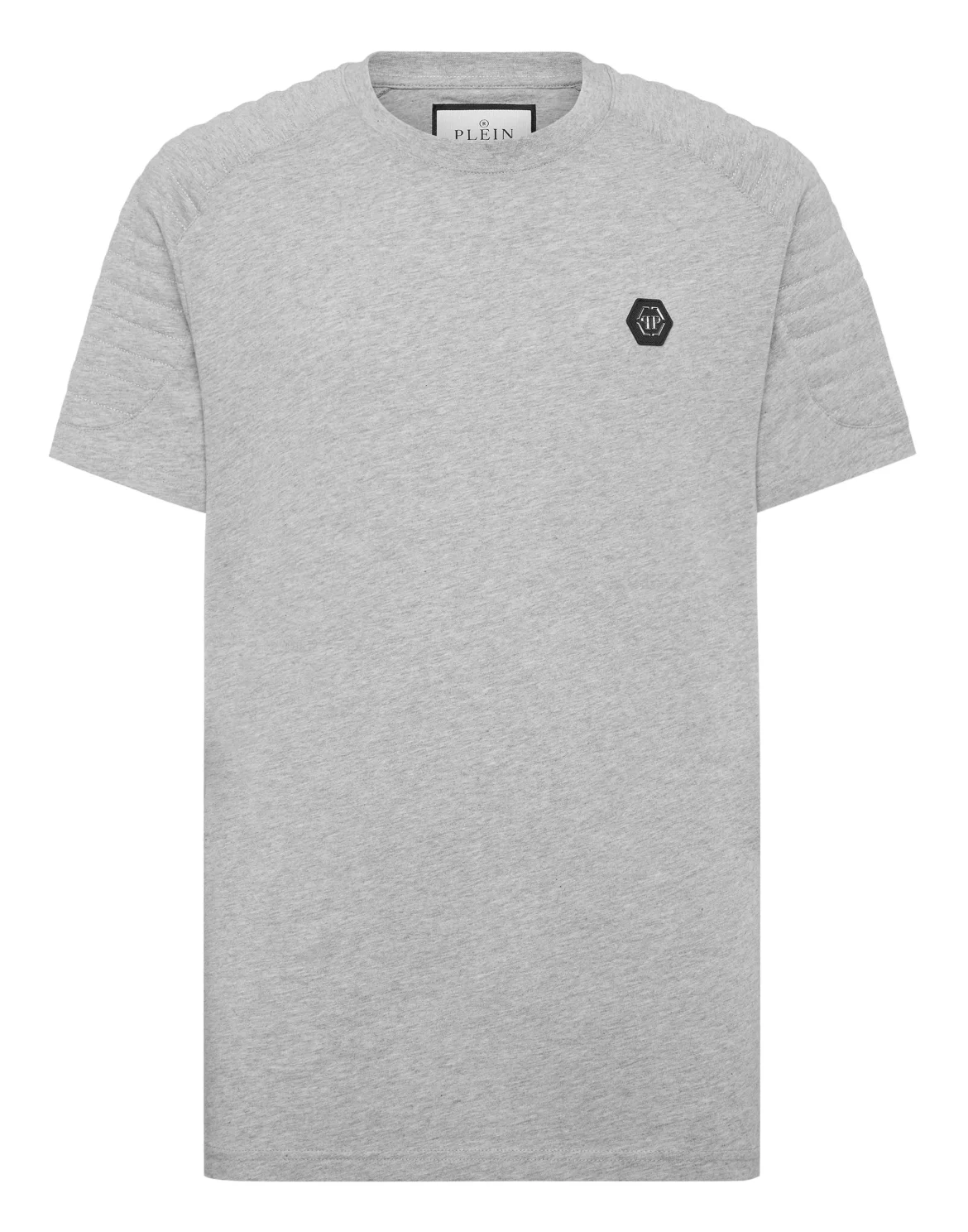 T-shirt Round Neck SS Cuts, цвет: Серый