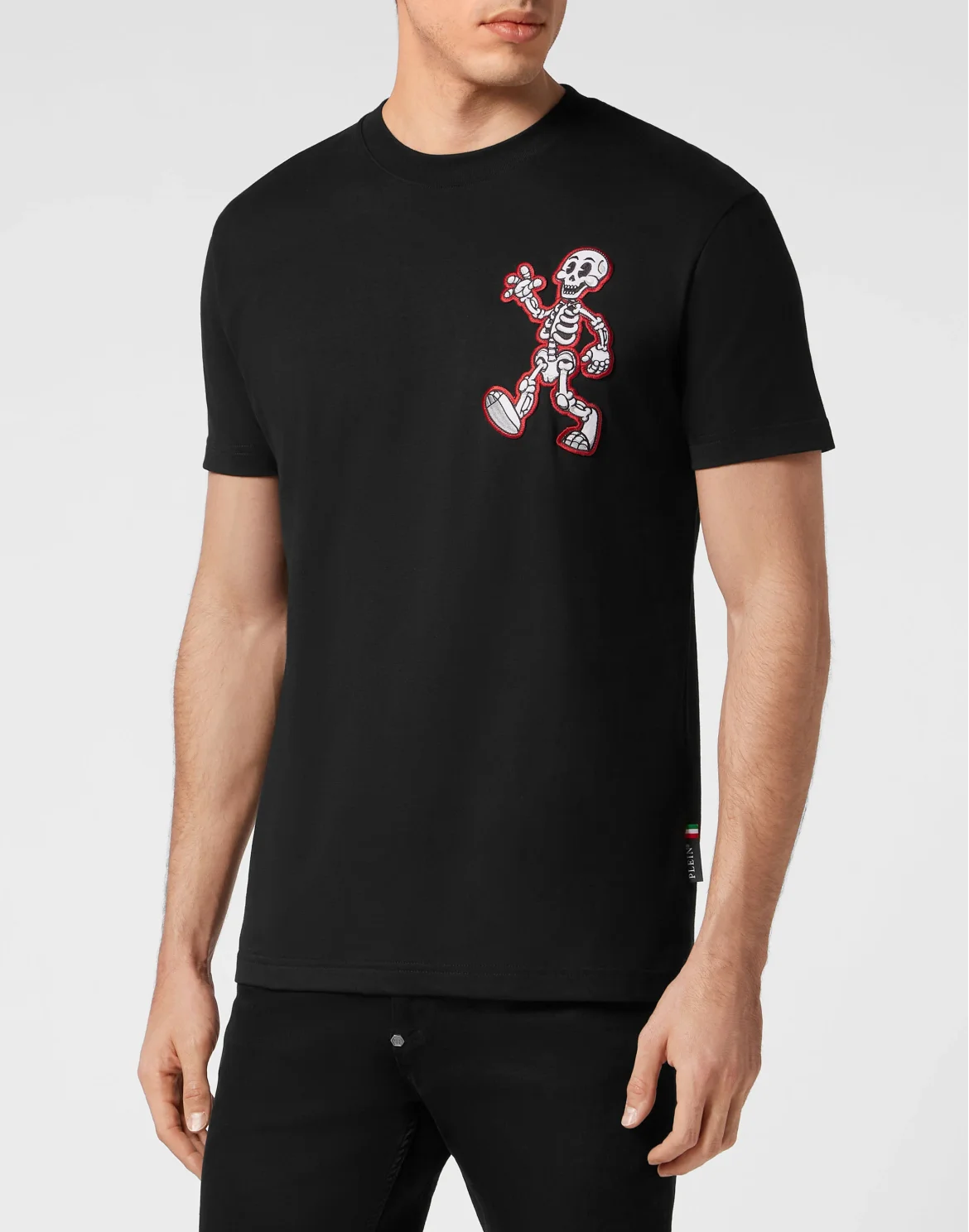 T-shirt Round Neck SS Skully Gang, цвет: Черный