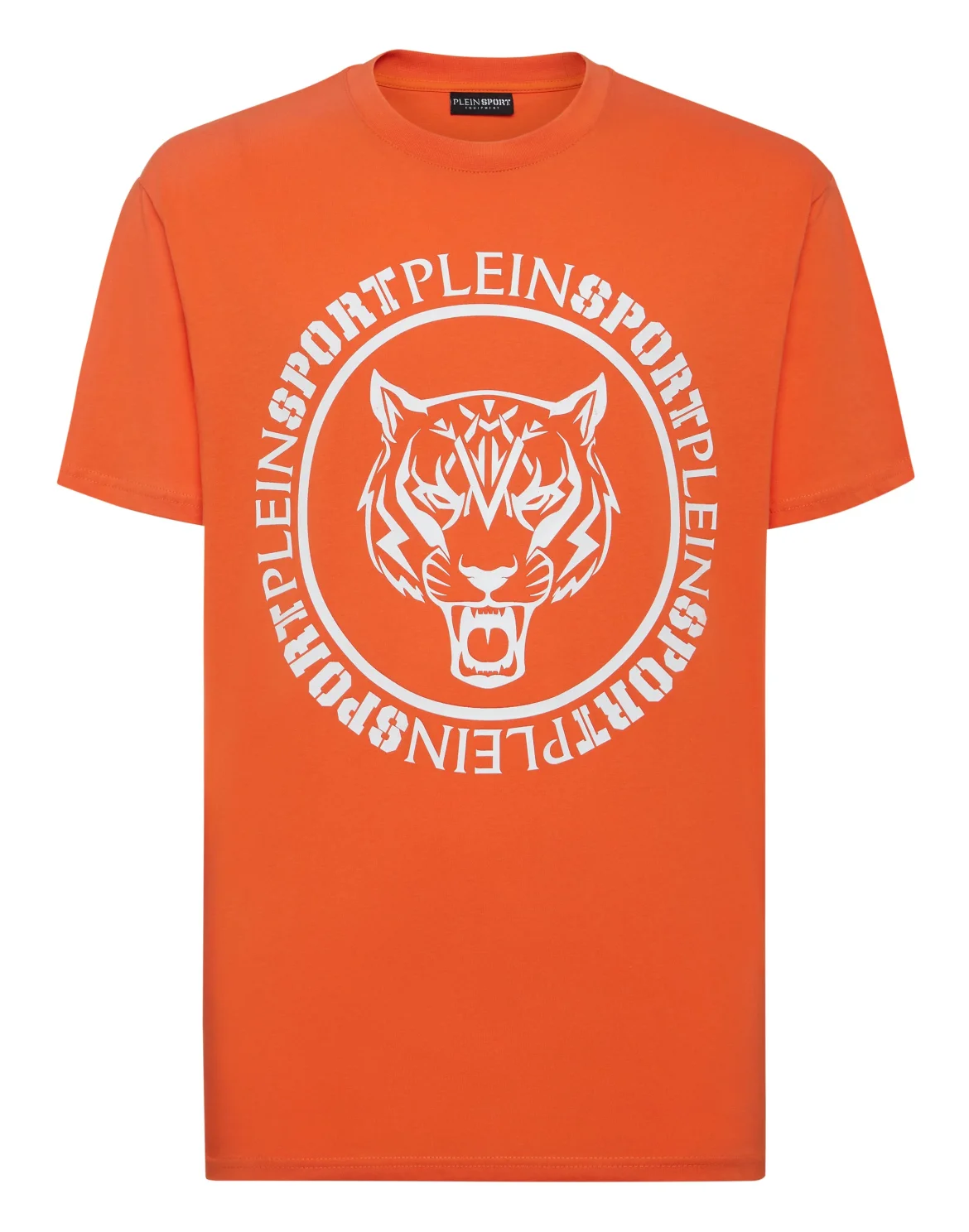 T-shirt Round Neck Carbon Tiger, цвет: Оранжевый