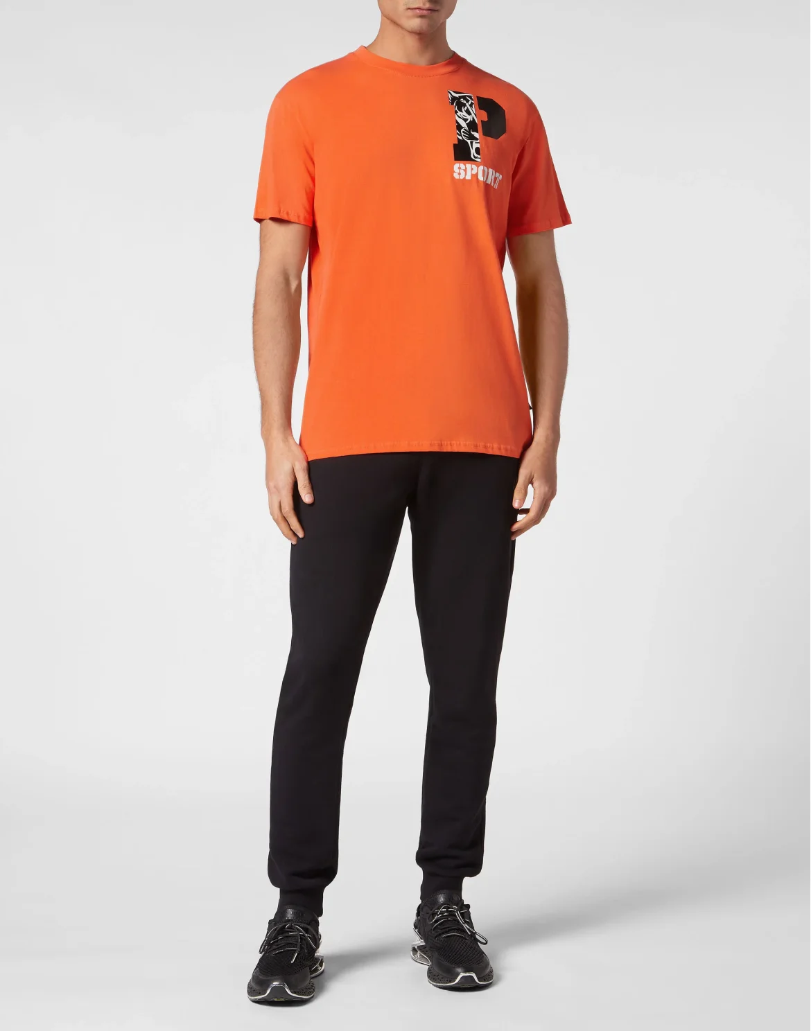 T-shirt Round Neck, цвет: Оранжевый