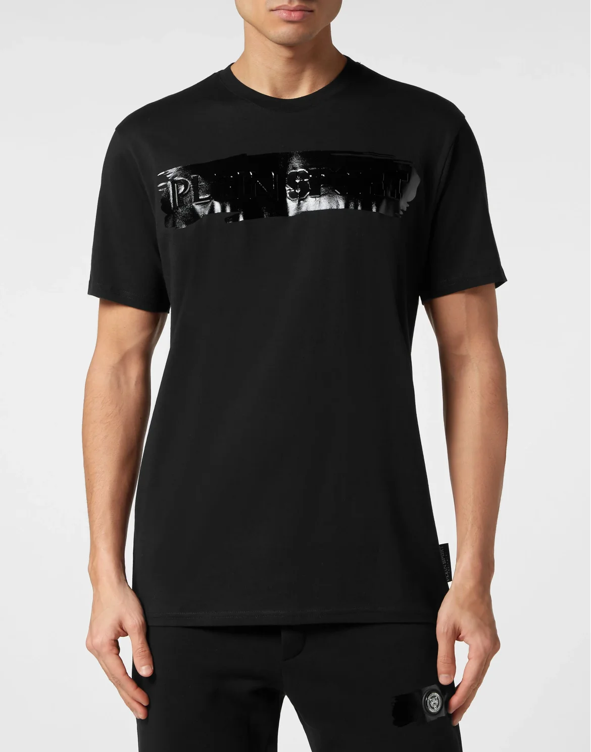 T-shirt Round Neck, цвет: Черный